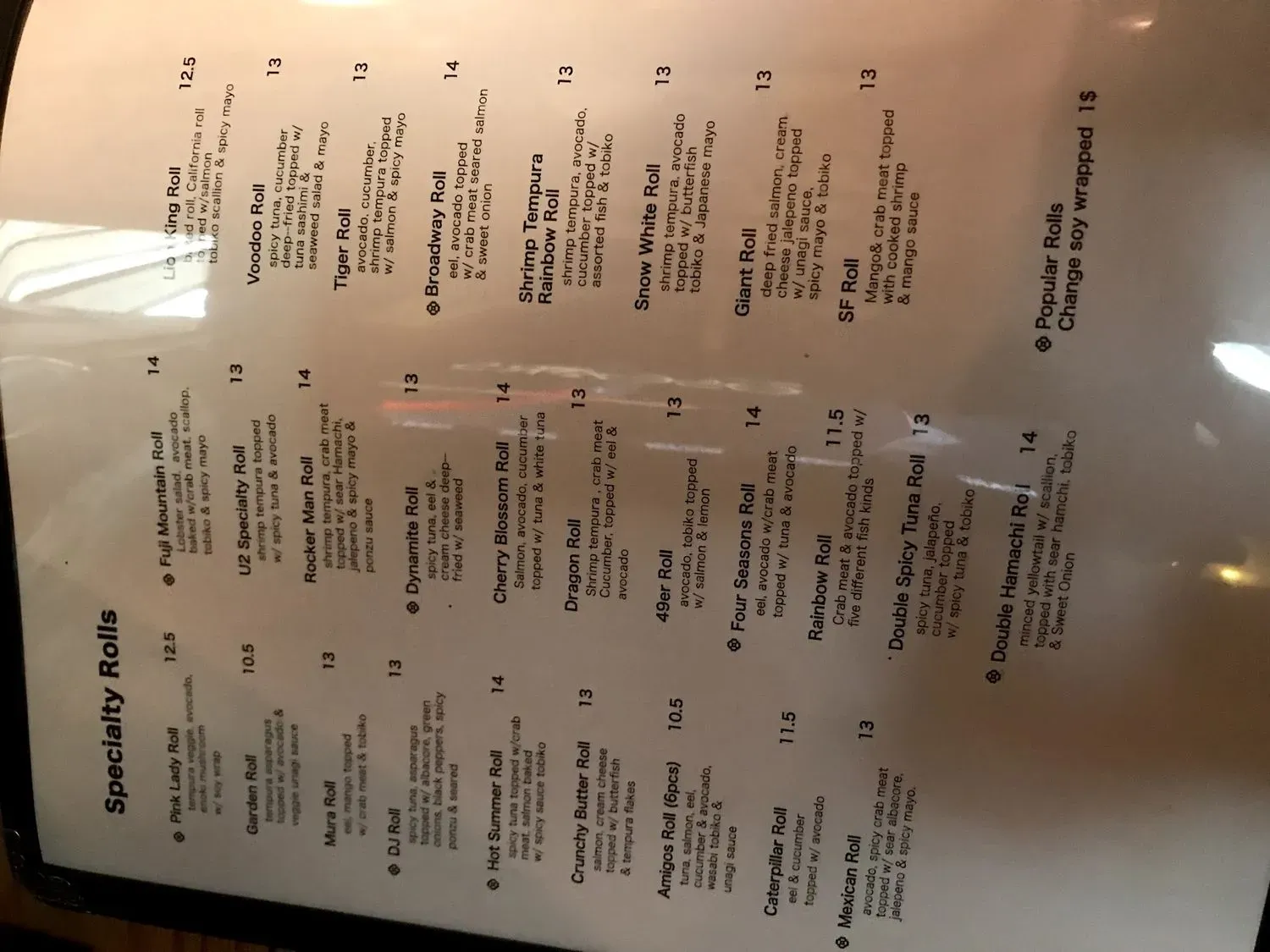 Menu 6