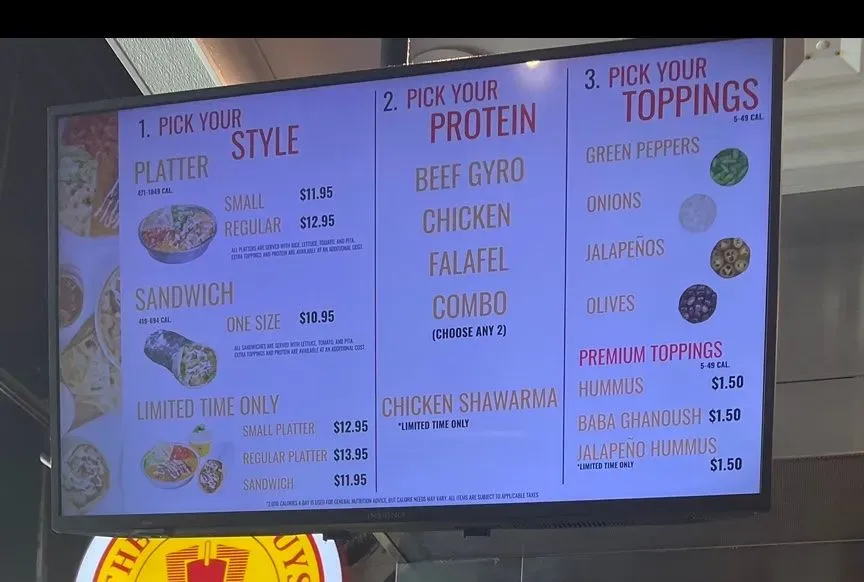 Menu 4