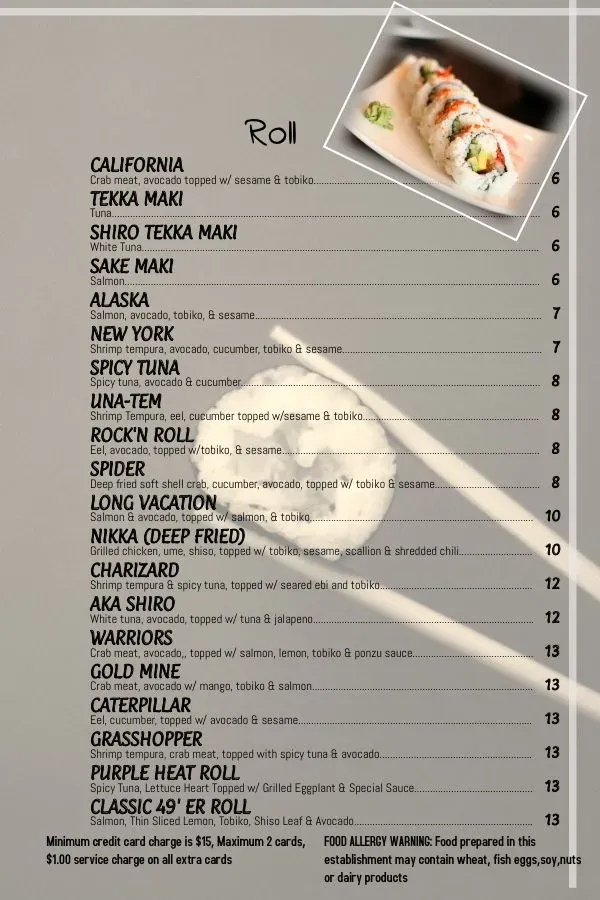 Menu 3