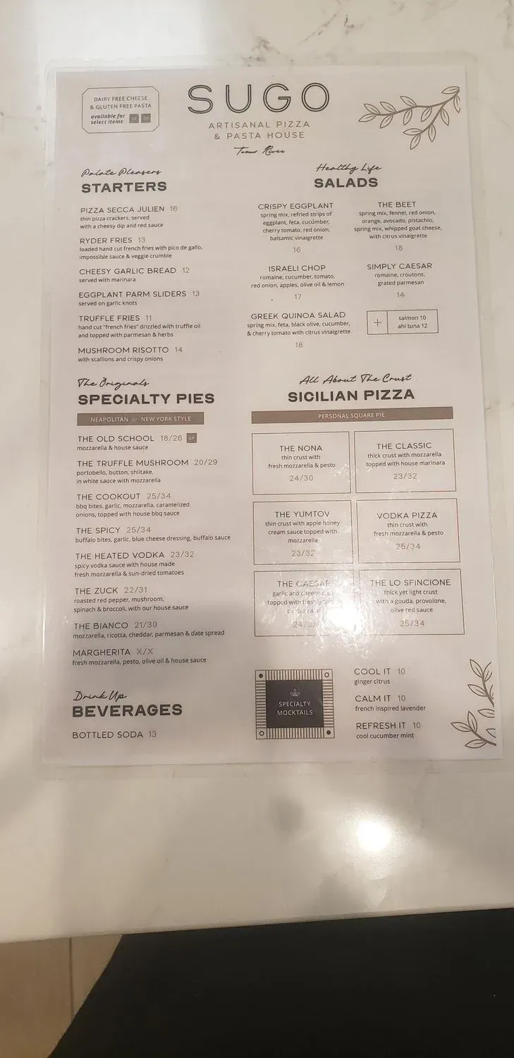 Menu 6