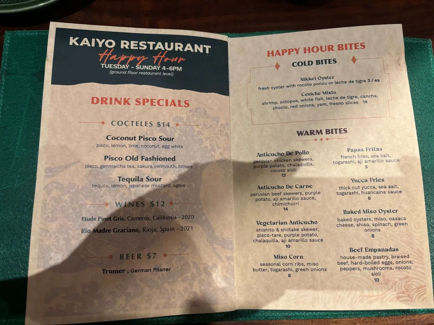 Menu 3