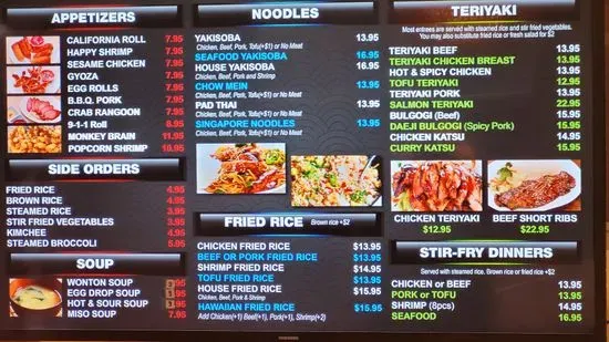 Menu 3