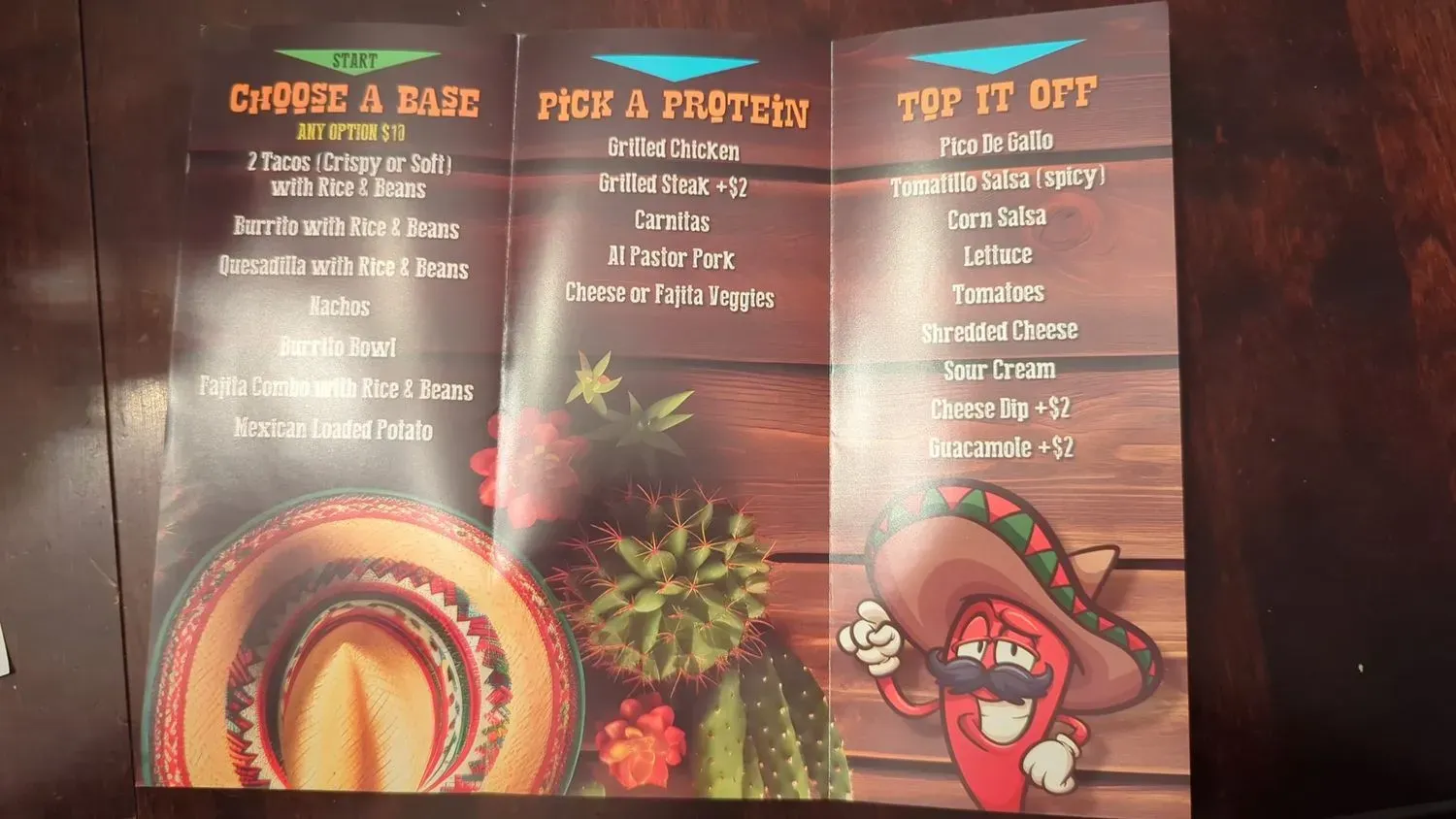 Menu 3