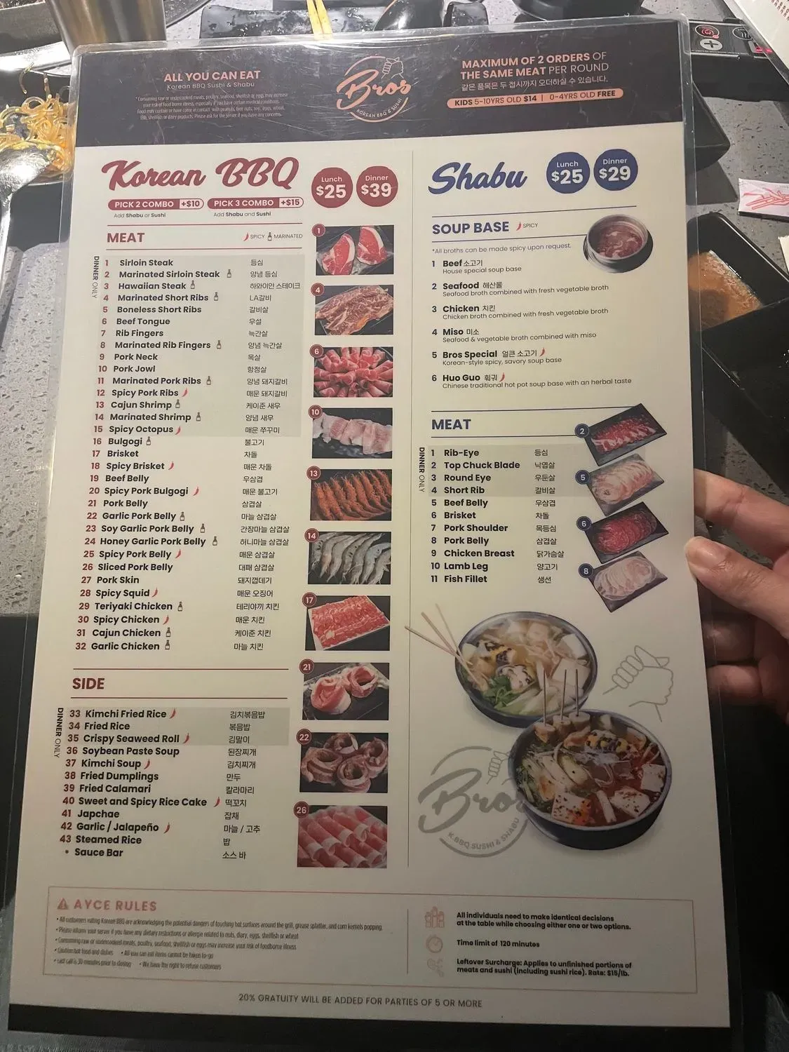 Menu 6