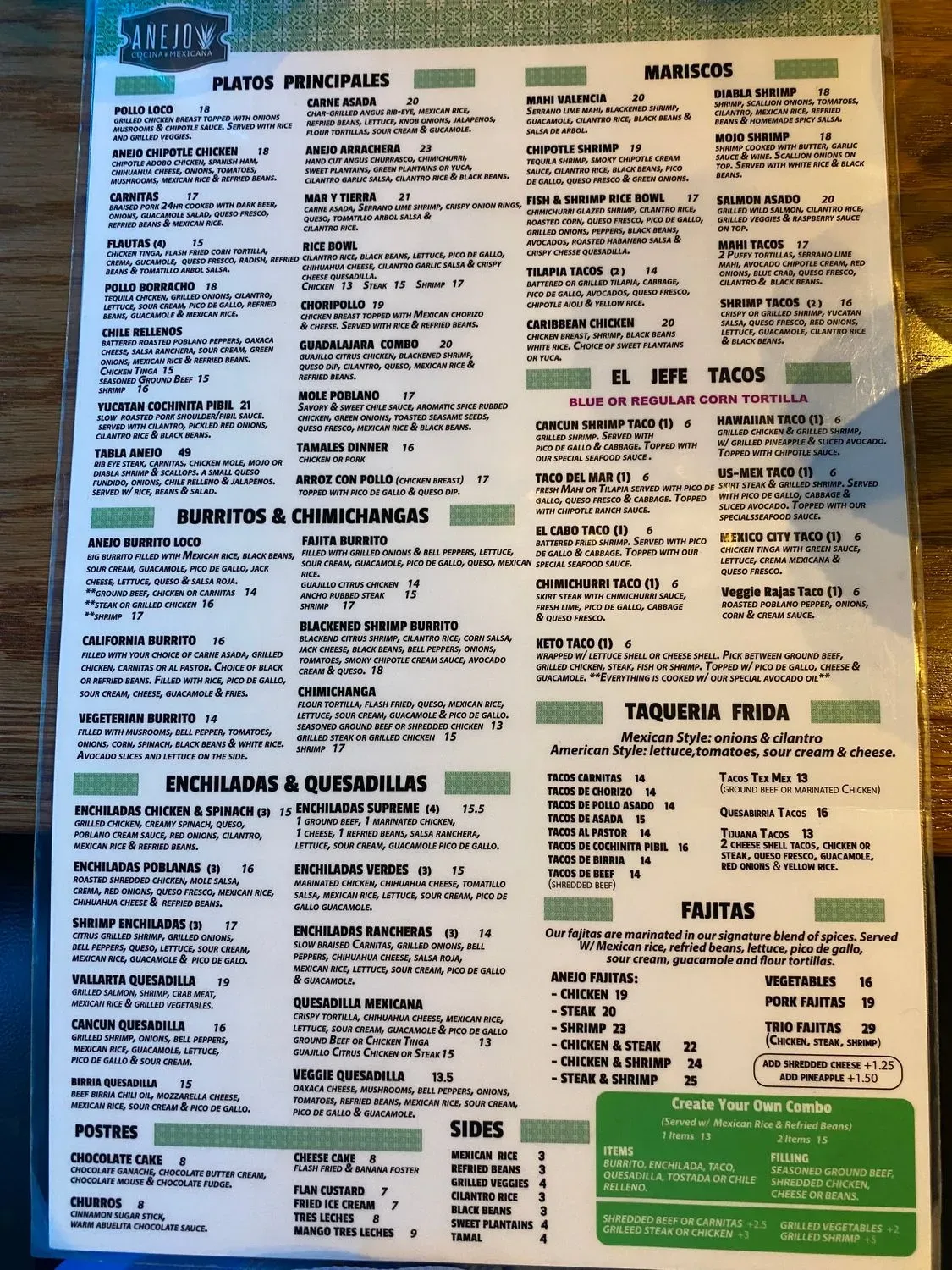 Menu 4