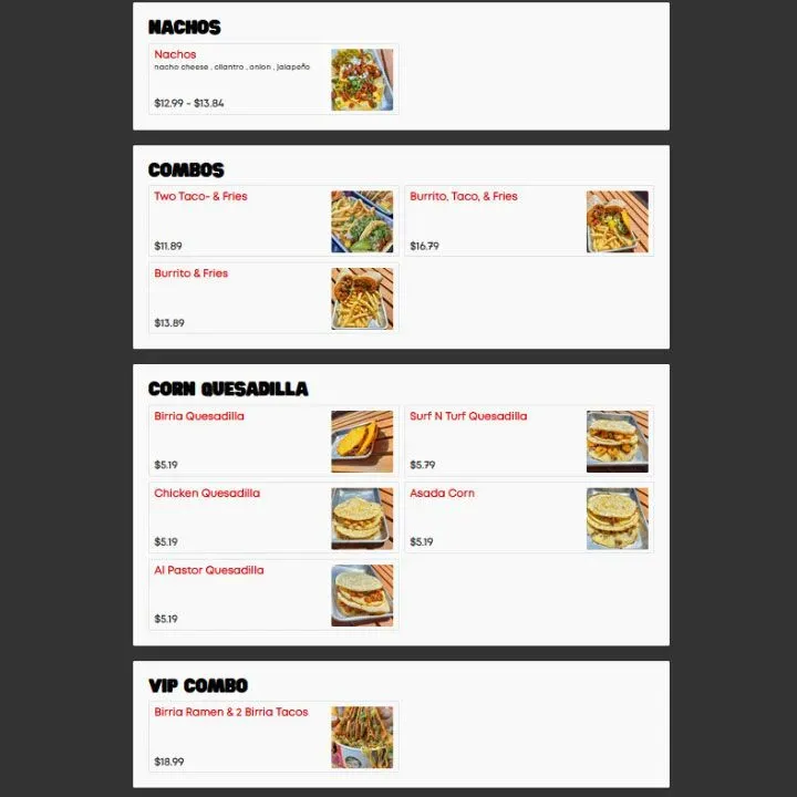 Menu 3