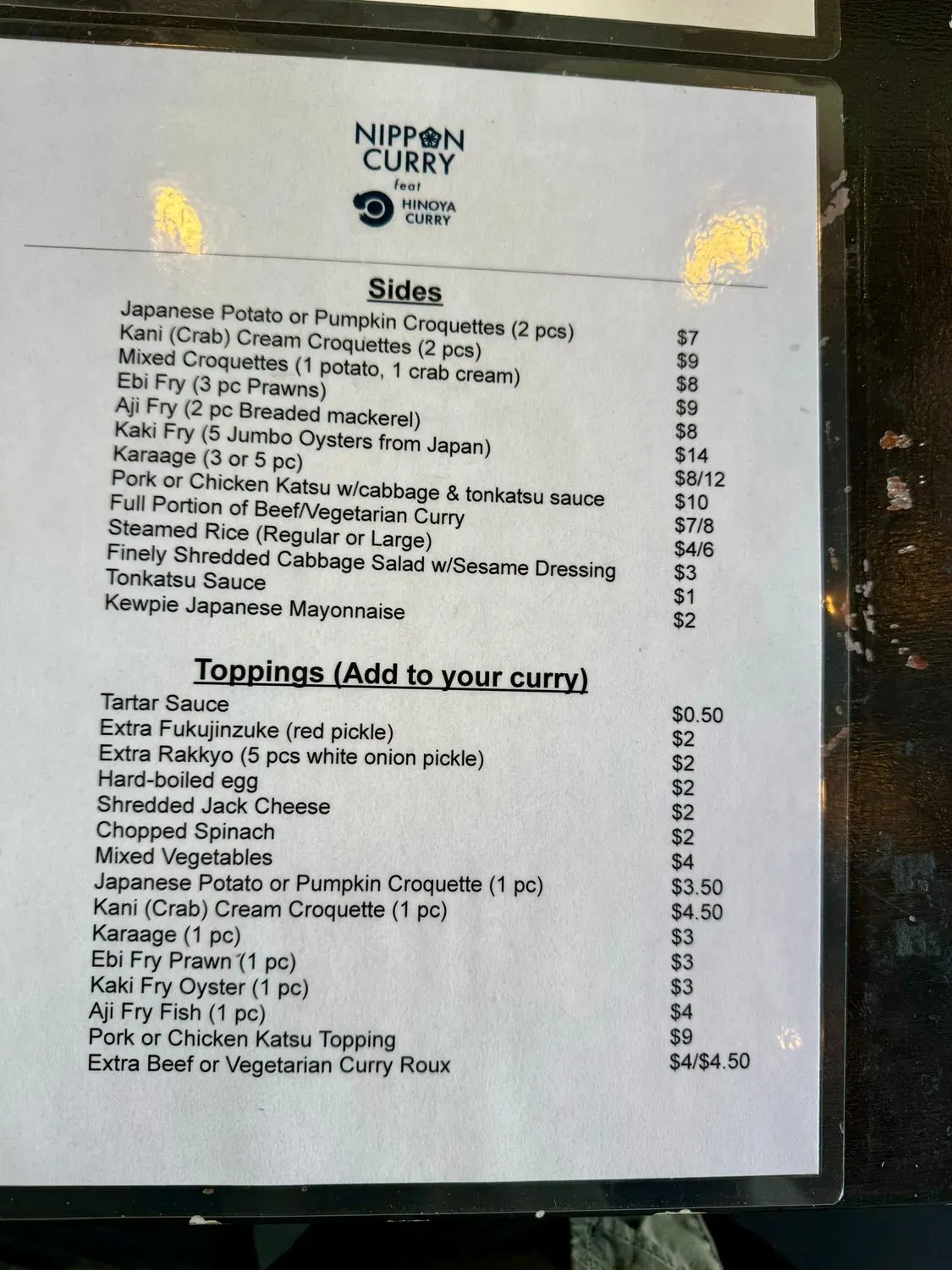 Menu 3