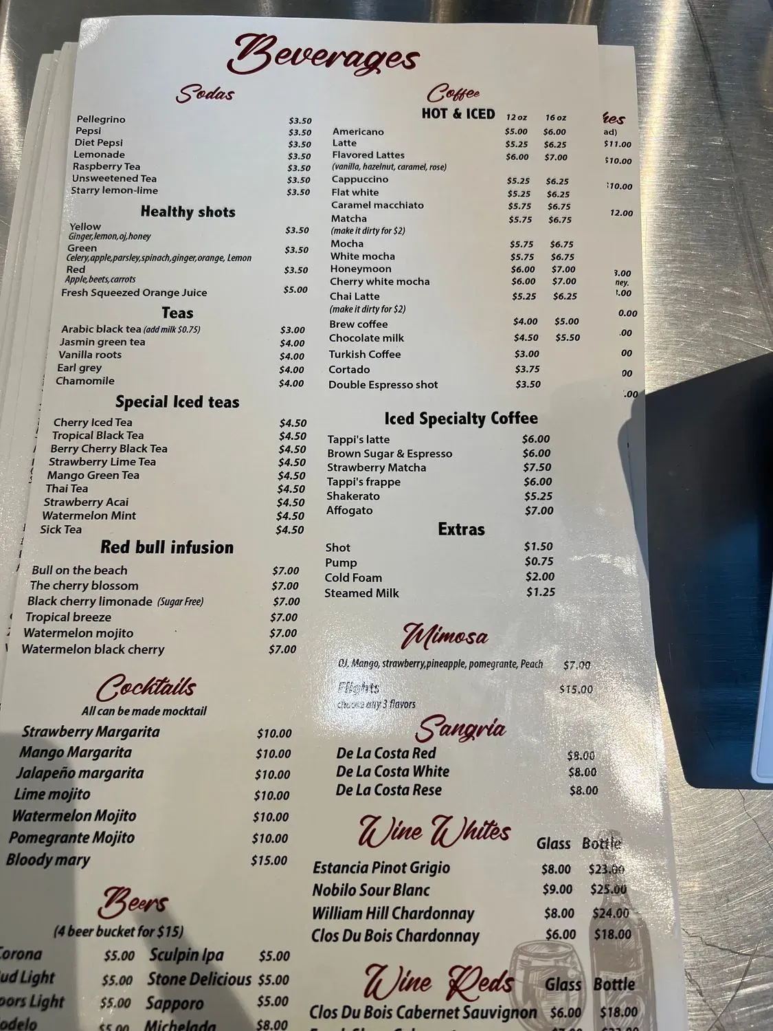 Menu 3