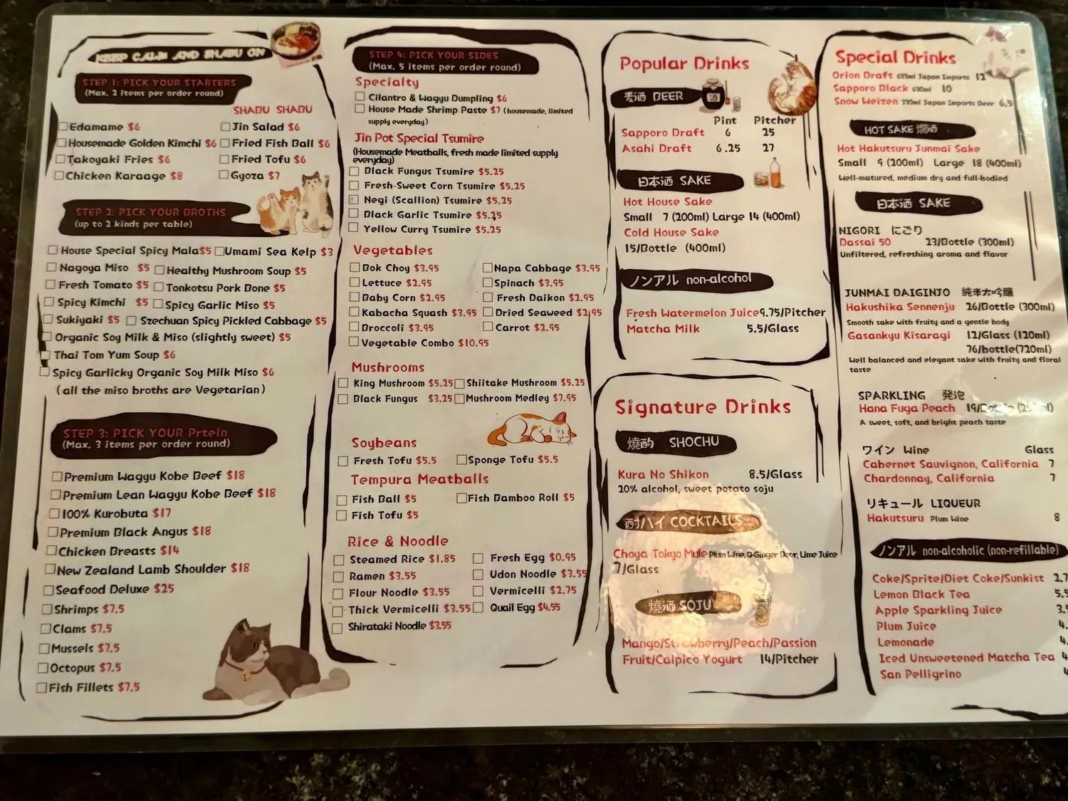 Menu 4