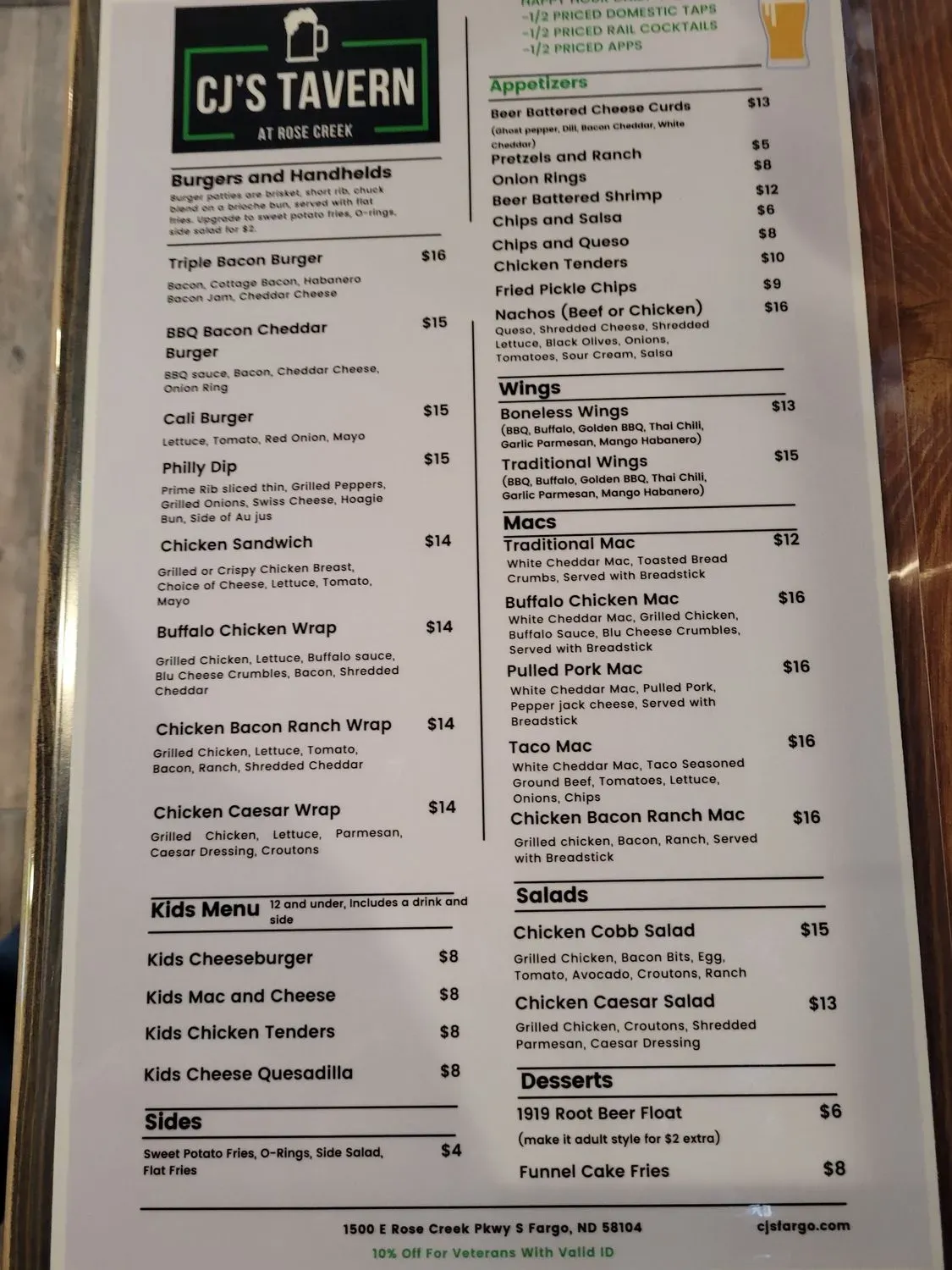 Menu 3