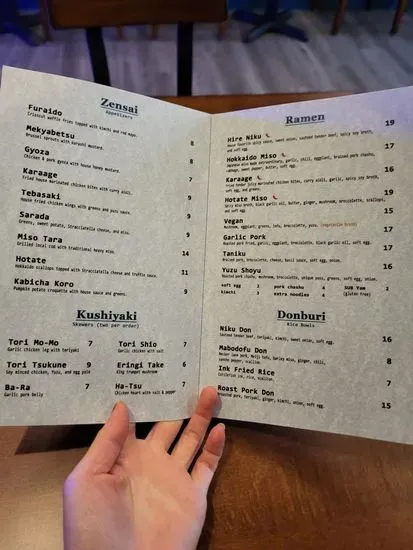 Menu 4