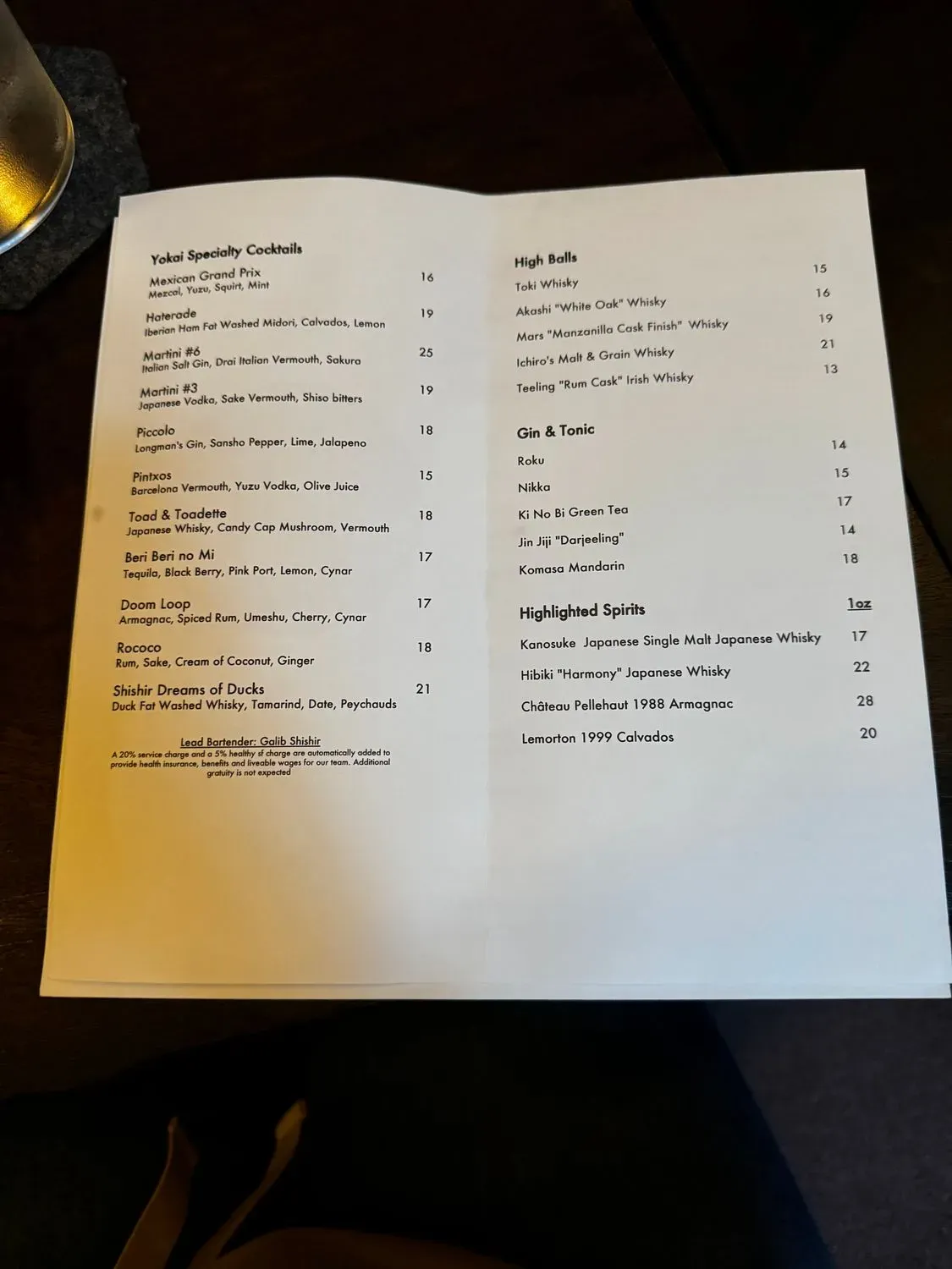 Menu 6