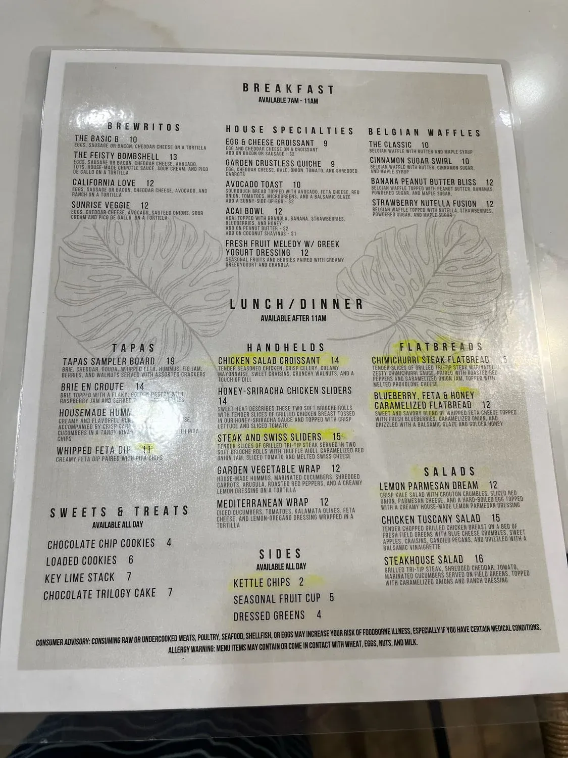 Menu 3