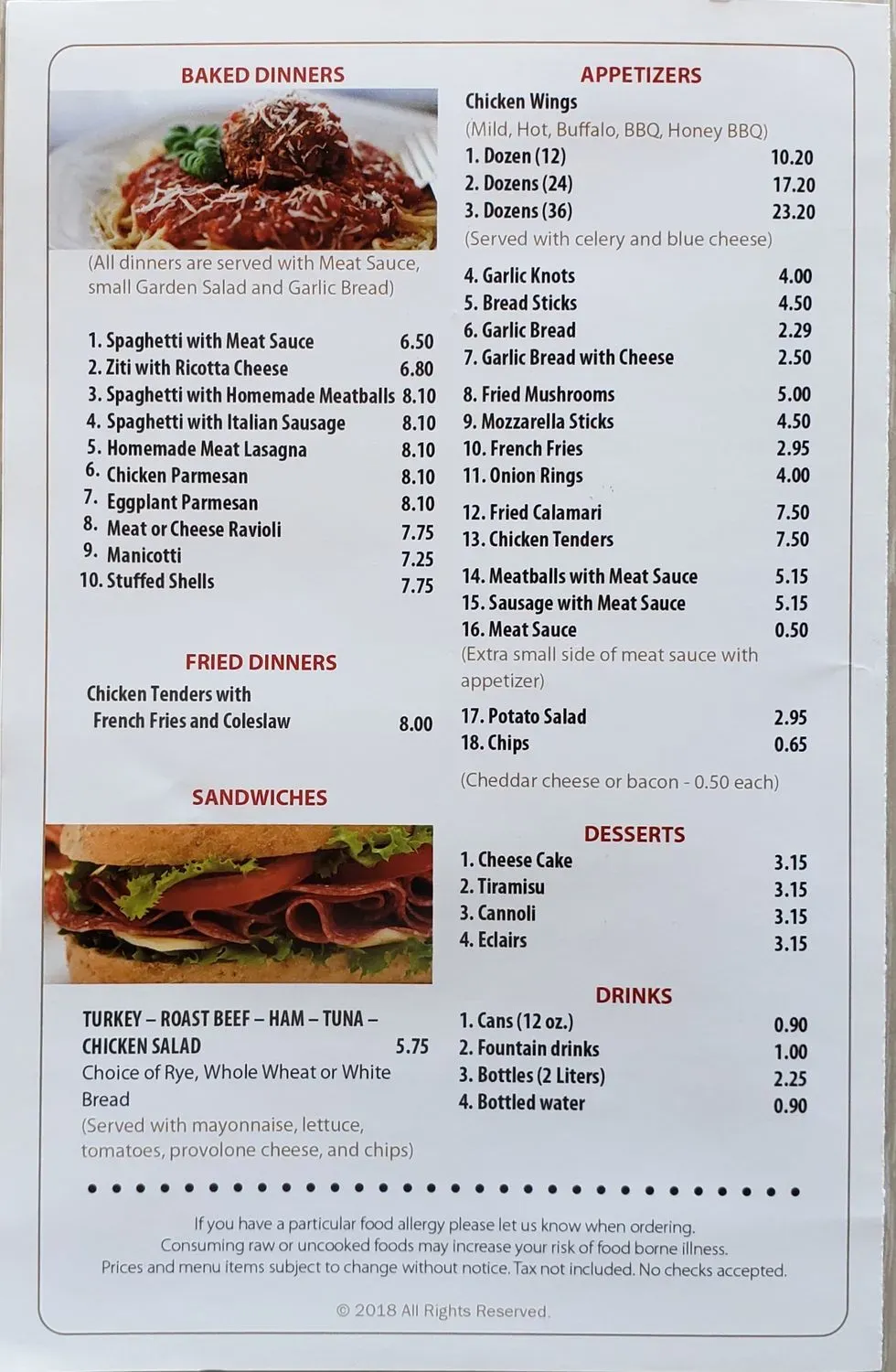 Menu 4