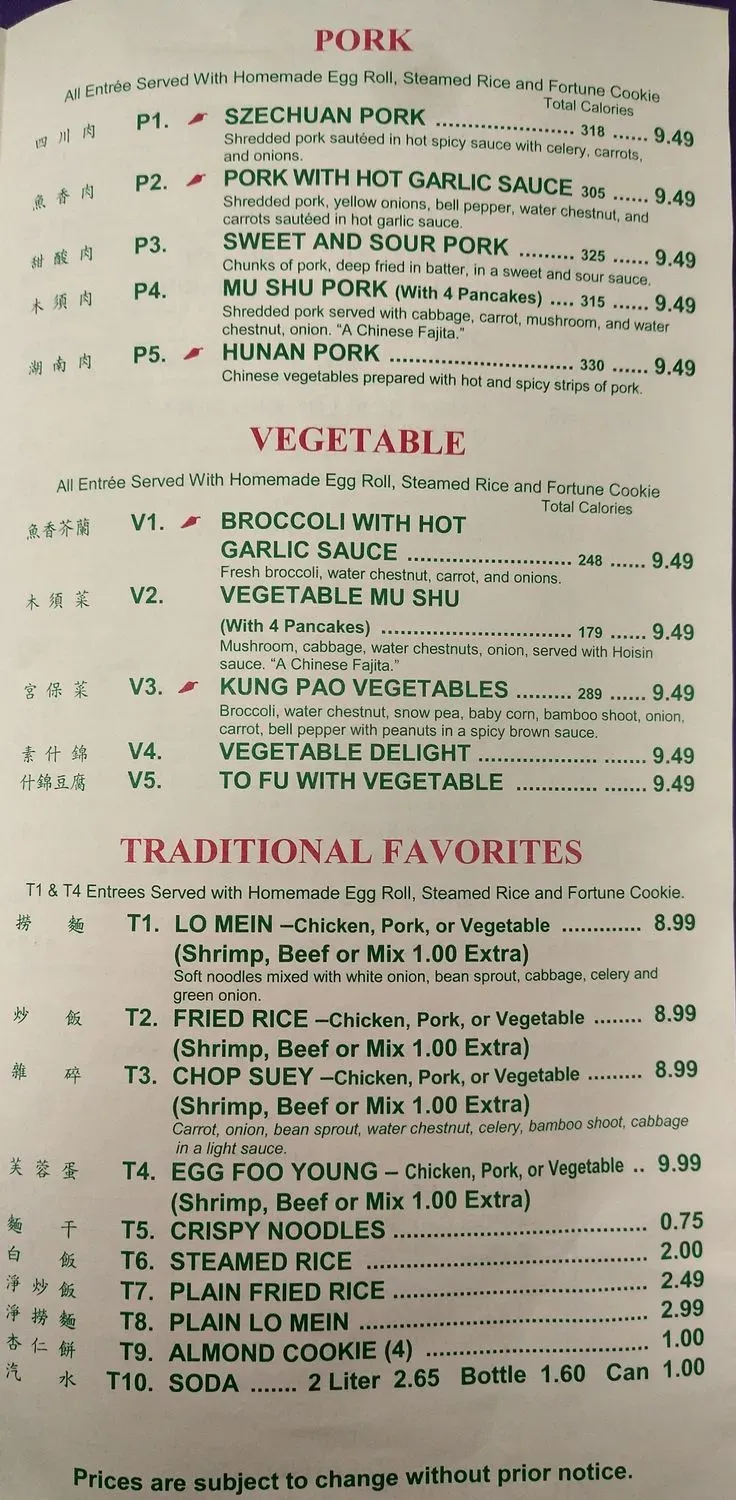 Menu 4