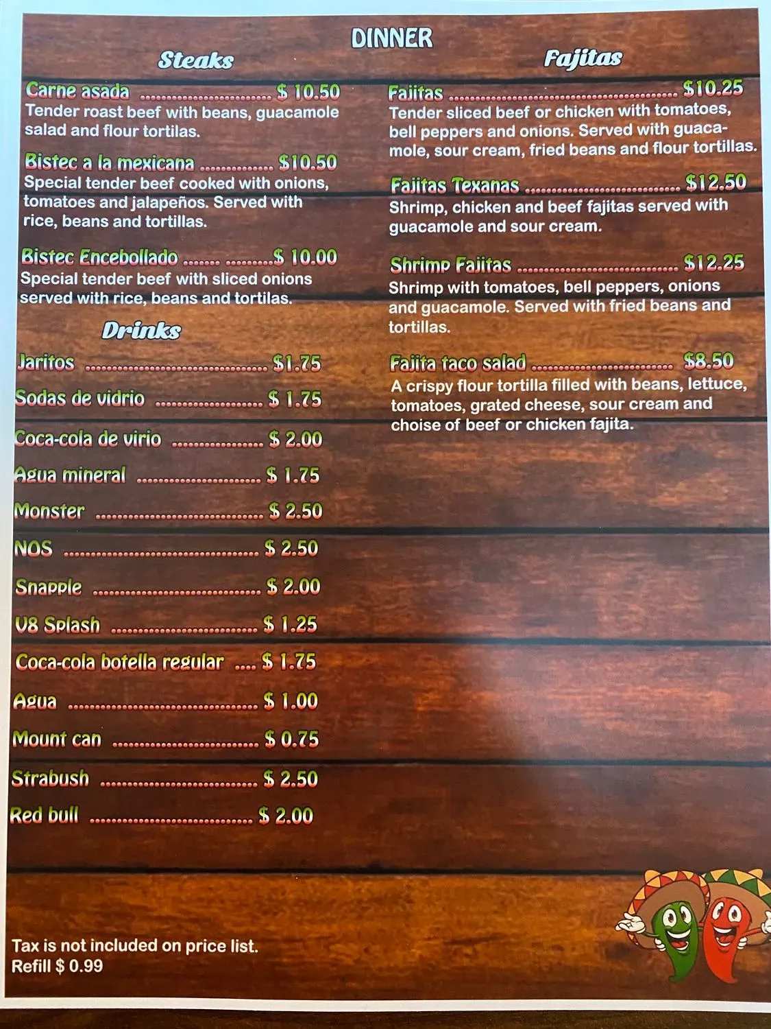 Menu 3