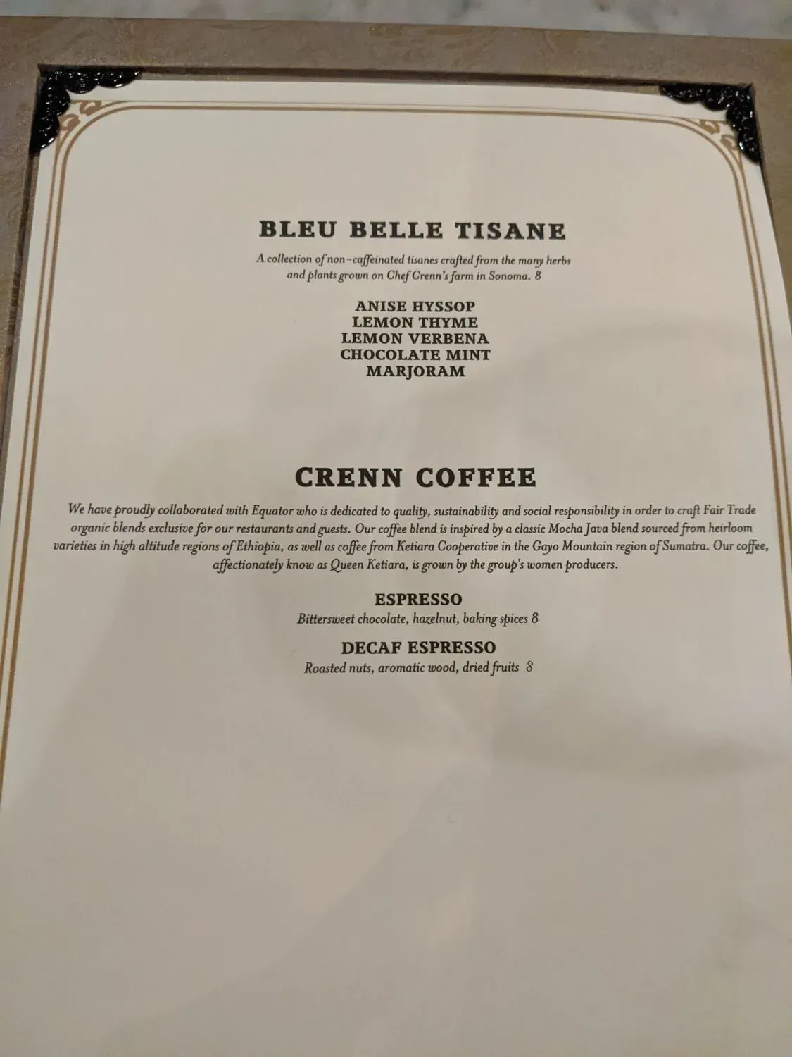 Menu 6