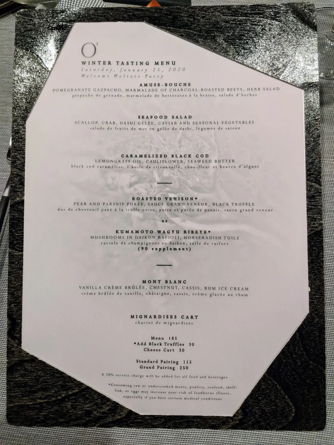 Menu 6