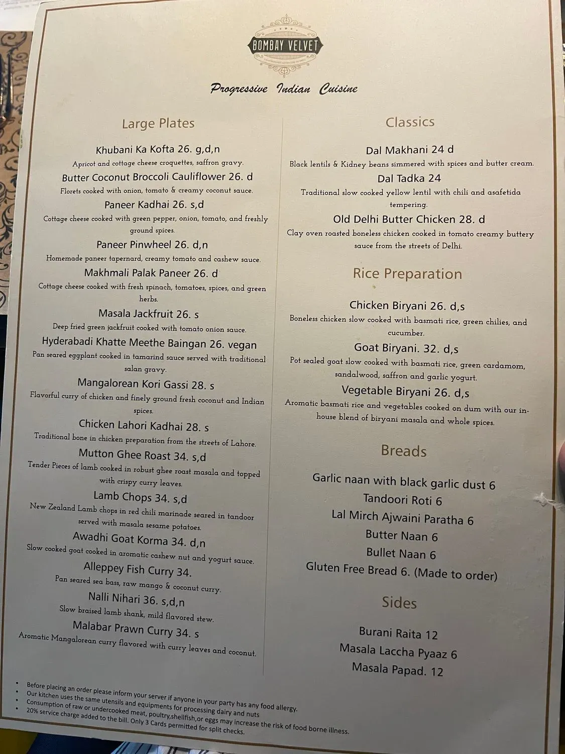 Menu 6