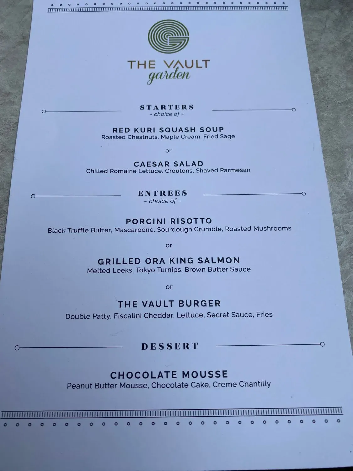 Menu 6