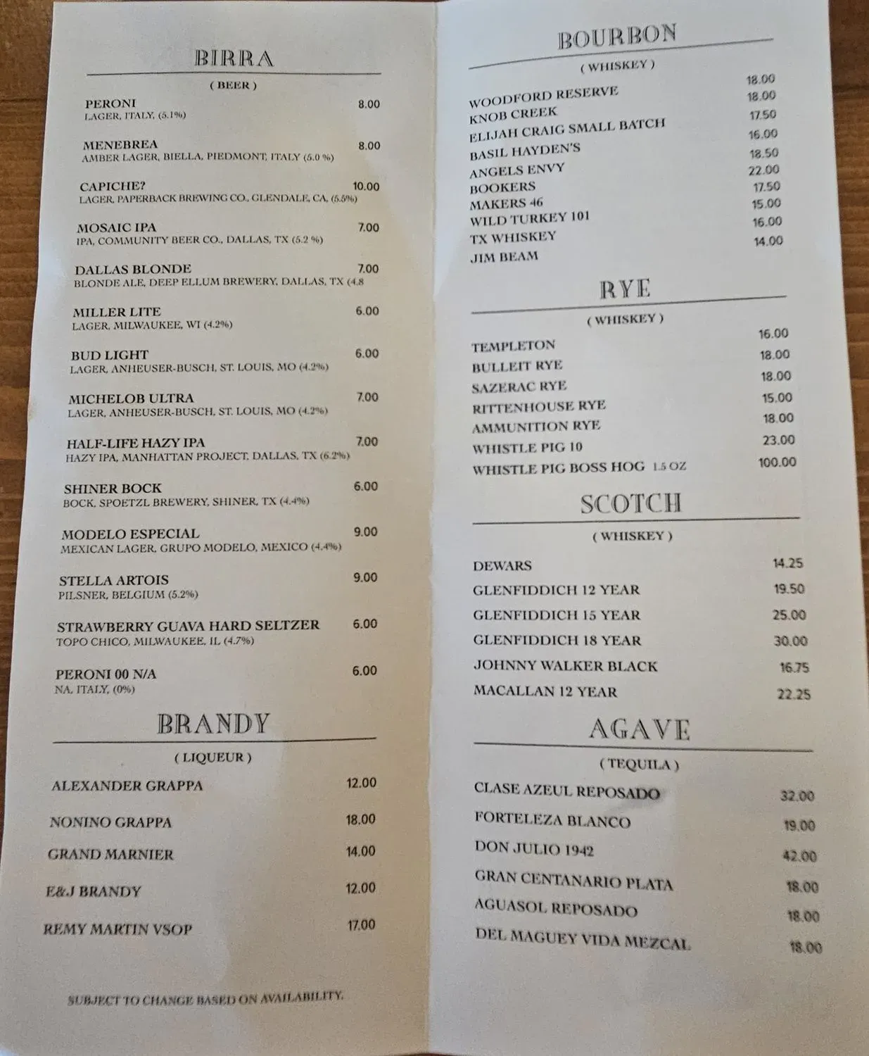 Menu 3