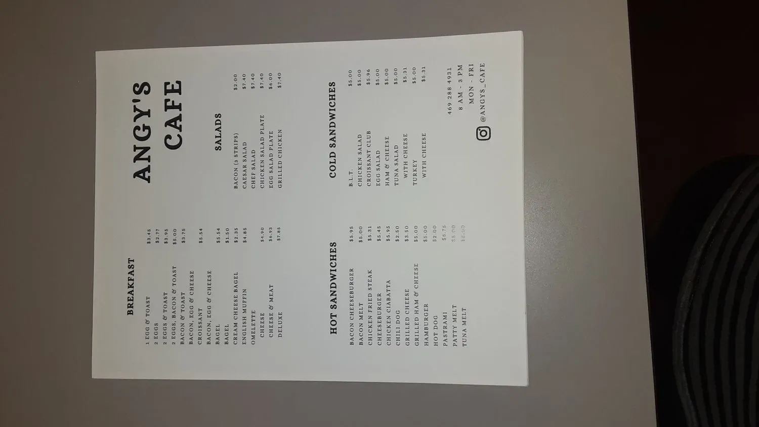 Menu 3