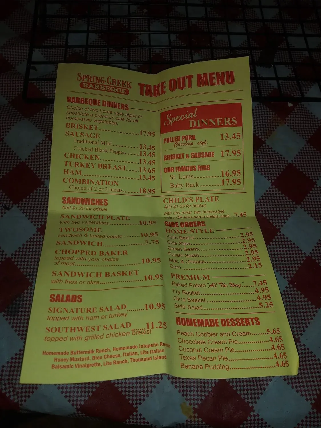 Menu 4