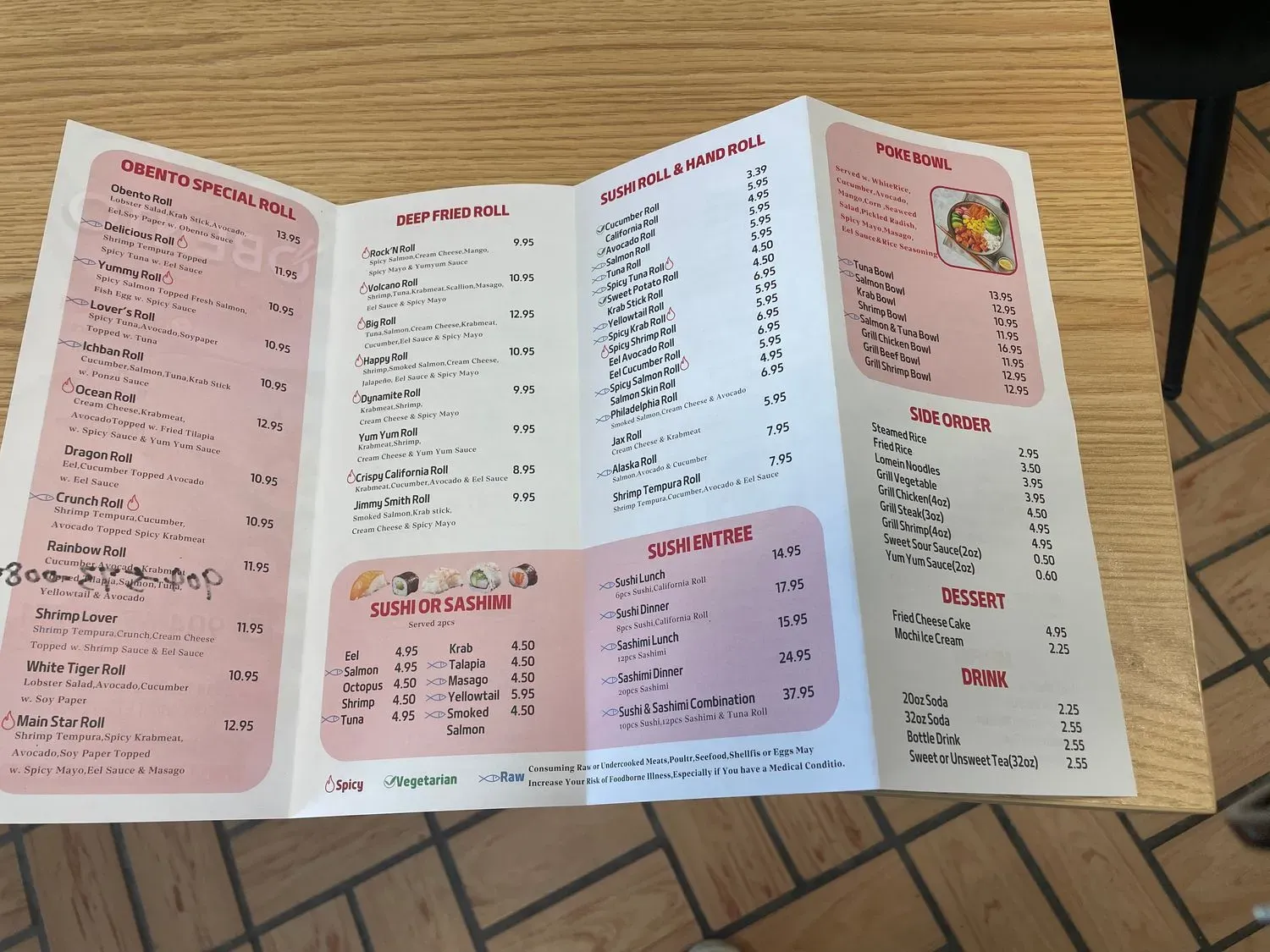 Menu 4