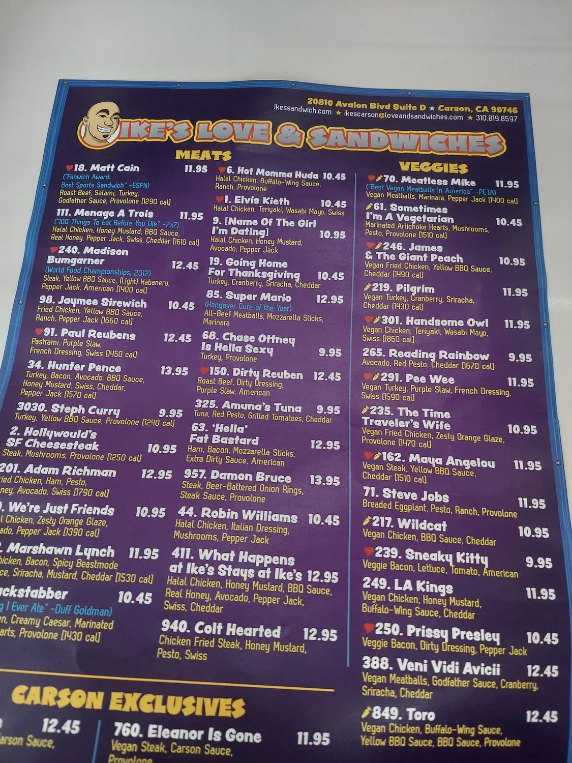 Menu 6