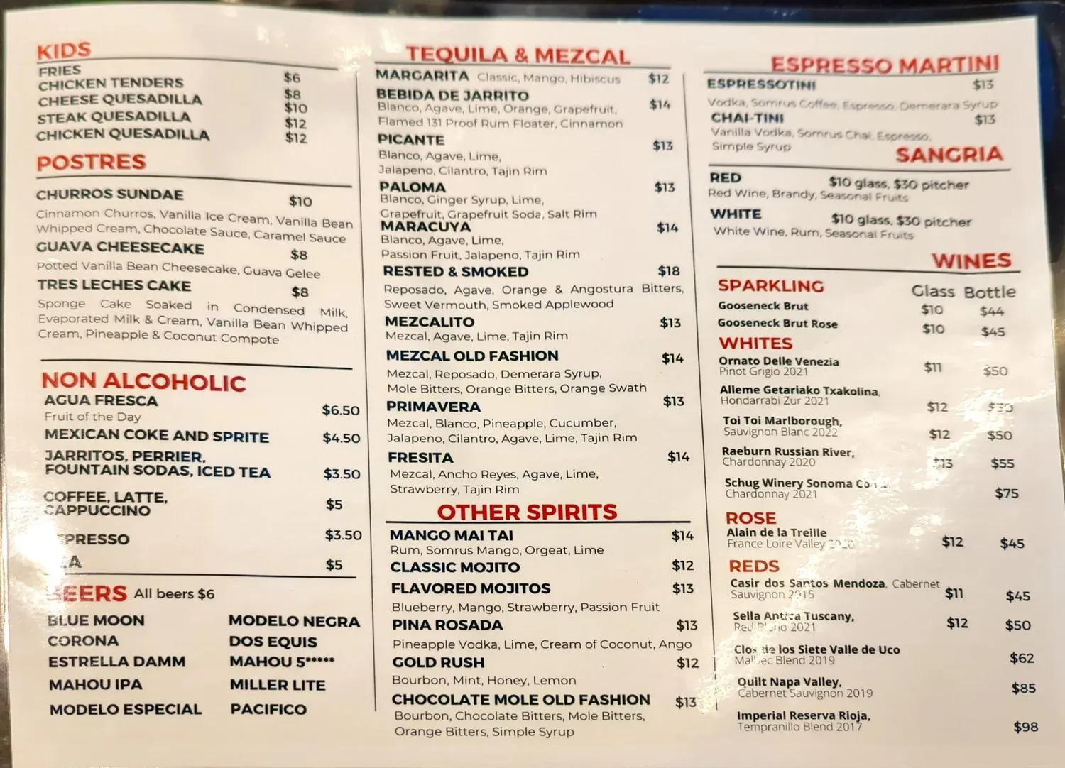 Menu 6