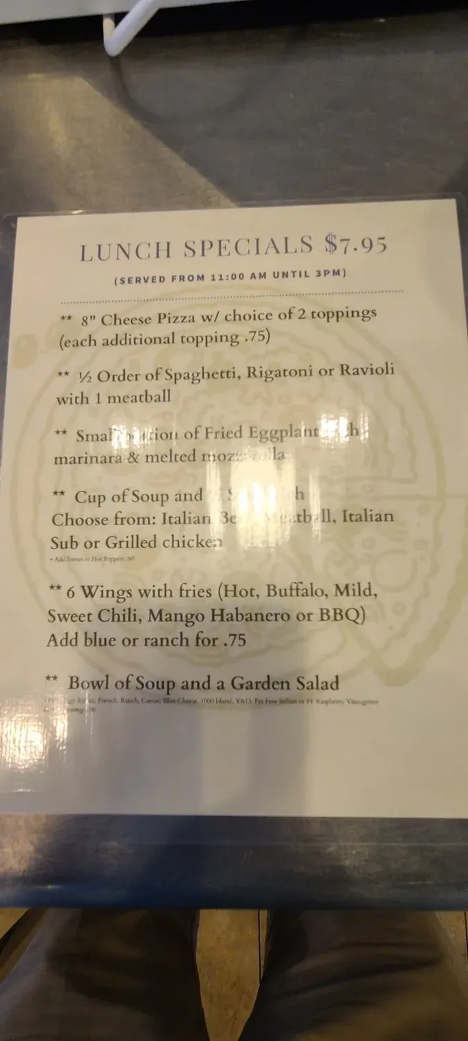 Menu 6