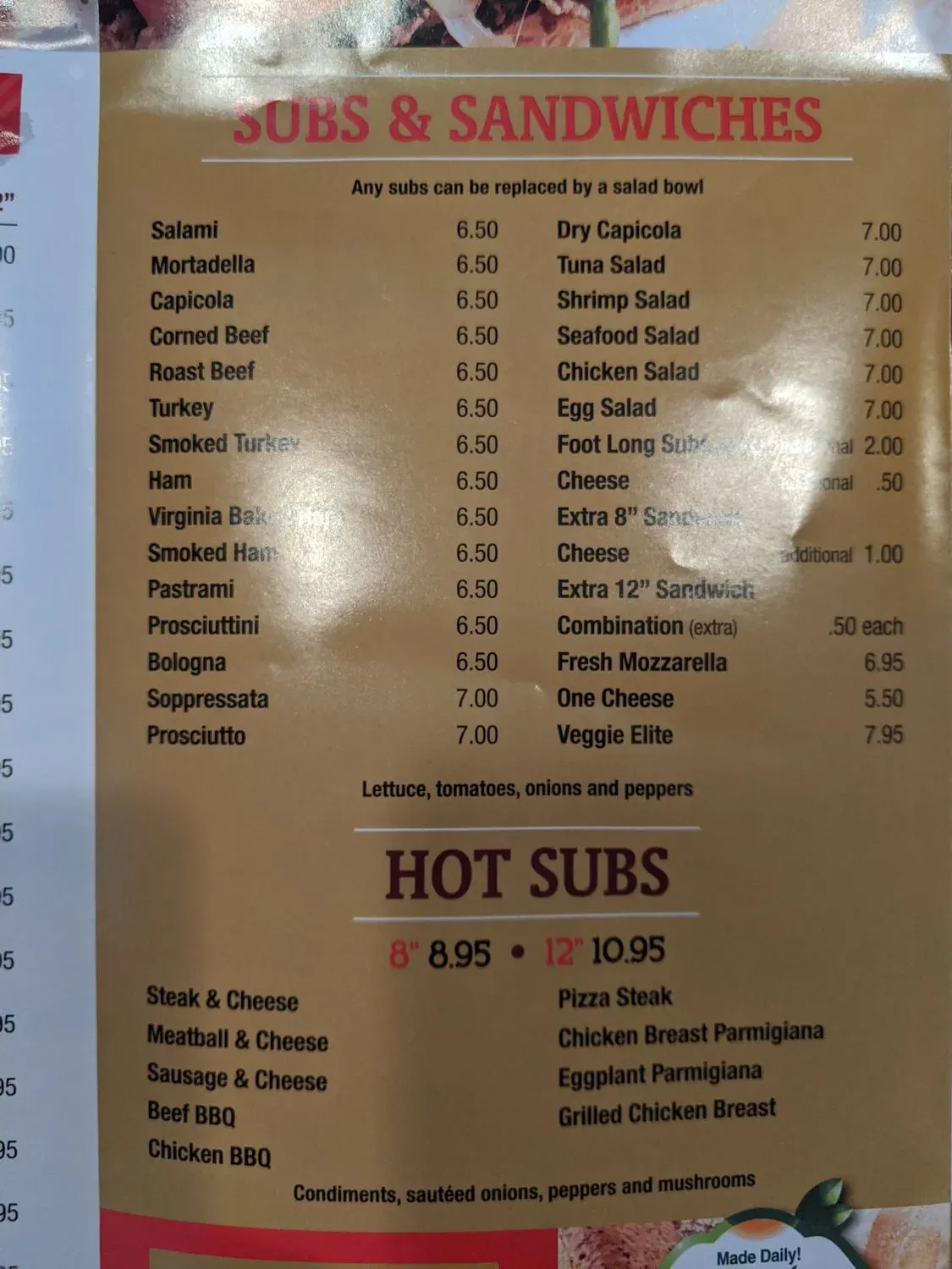 Menu 6