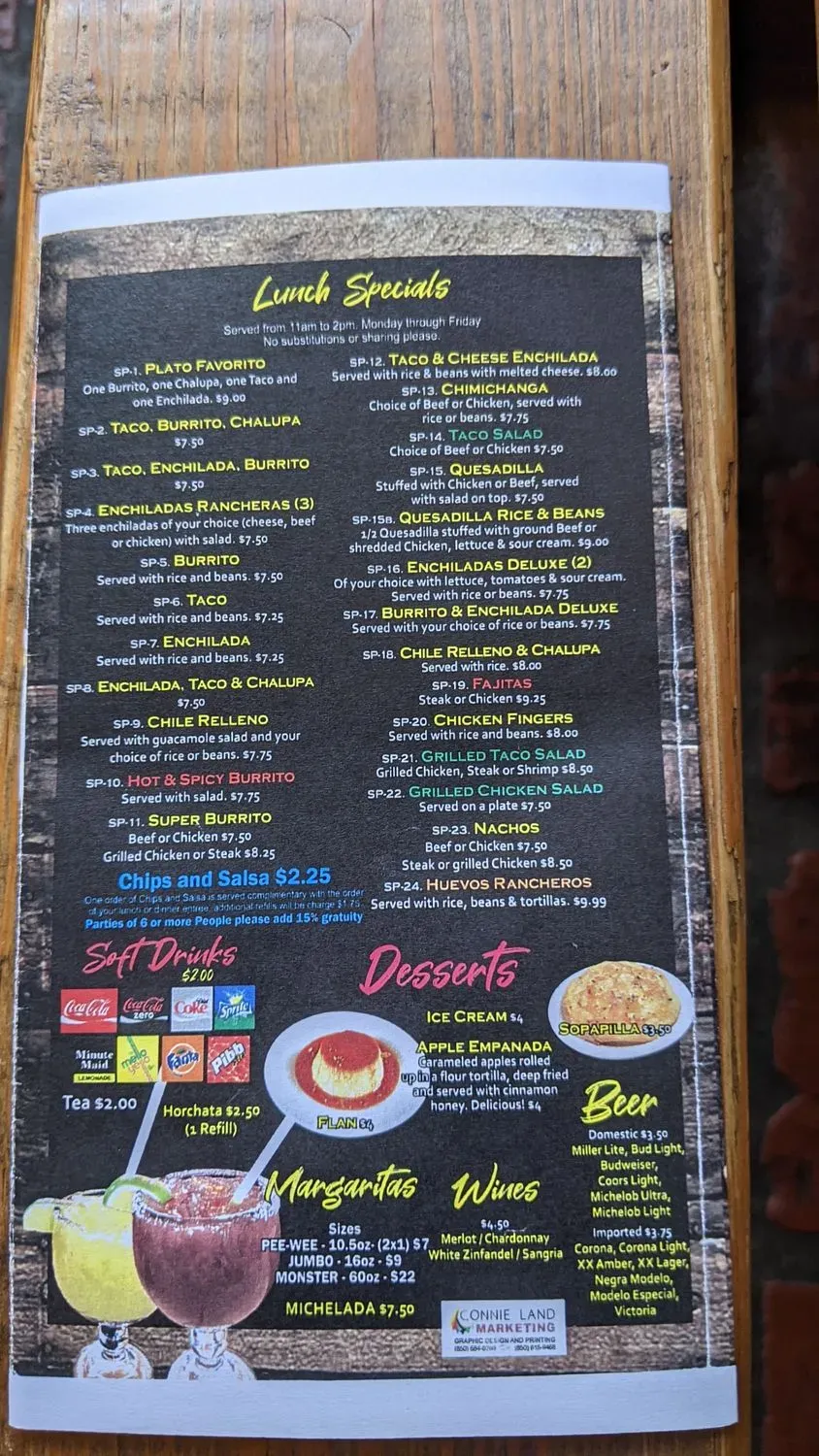 Menu 6