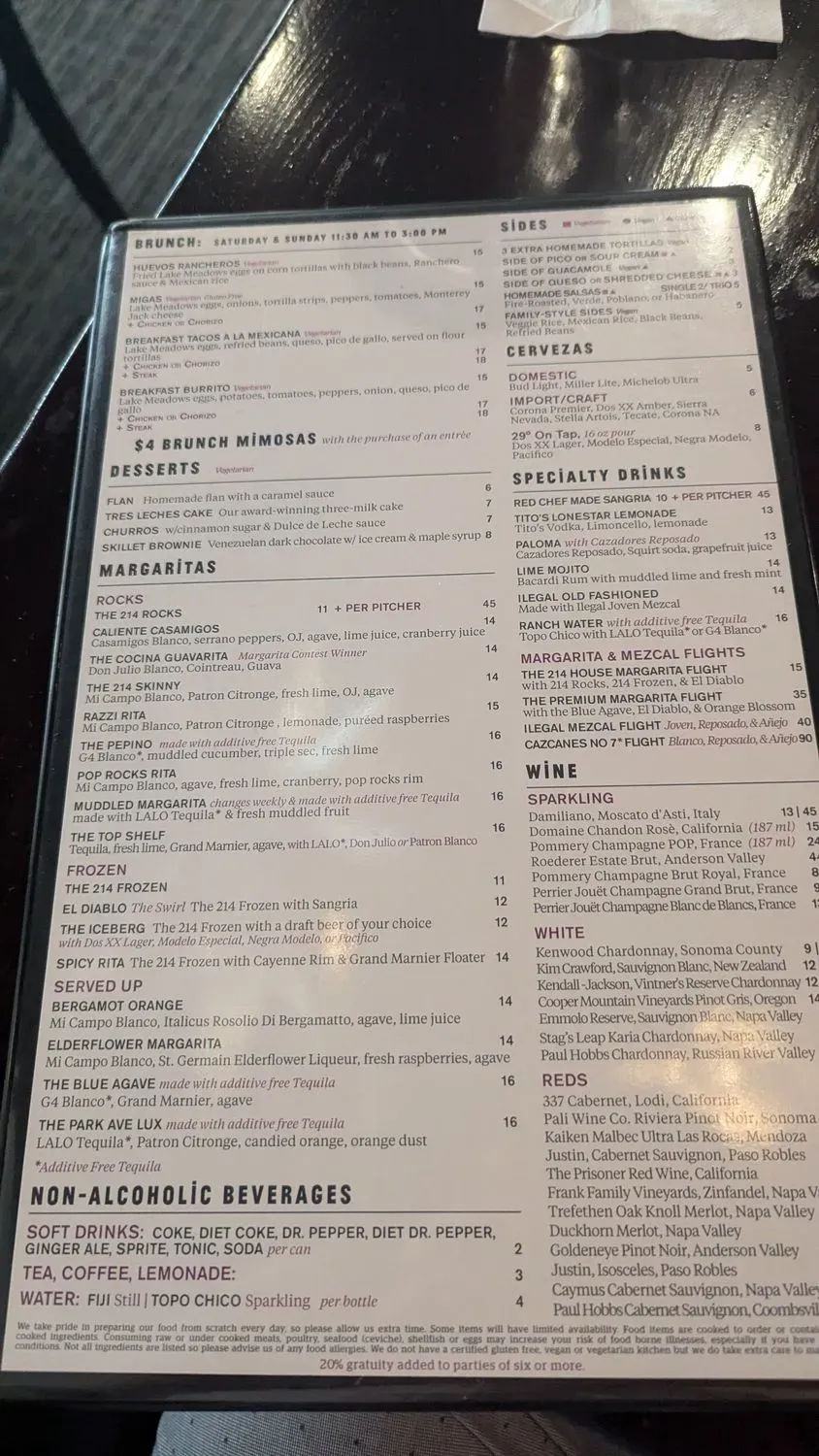 Menu 6