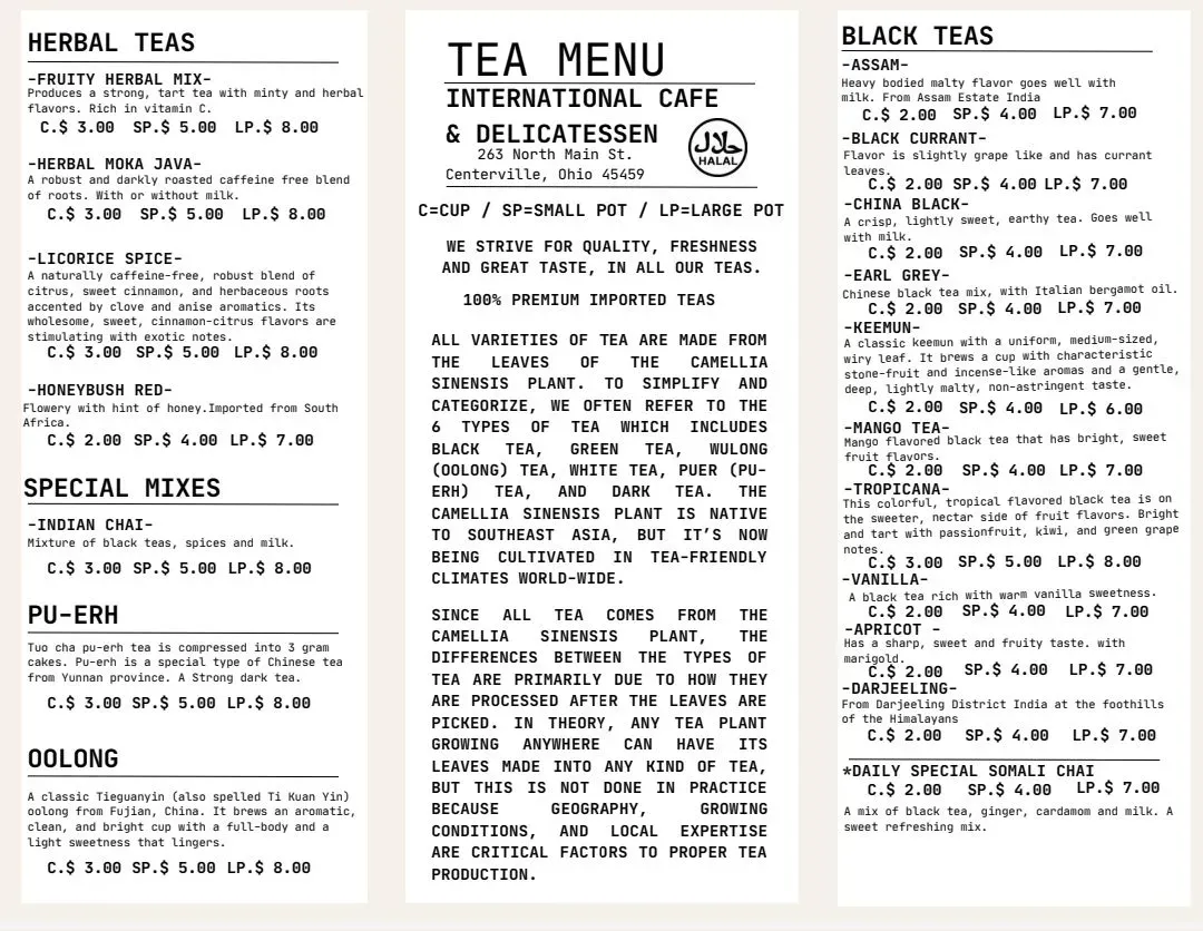 Menu 3