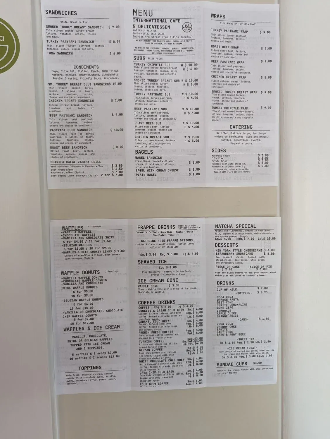 Menu 3