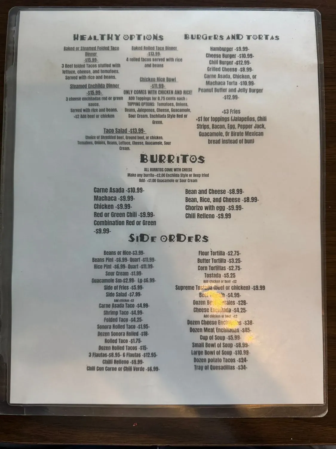 Menu 3