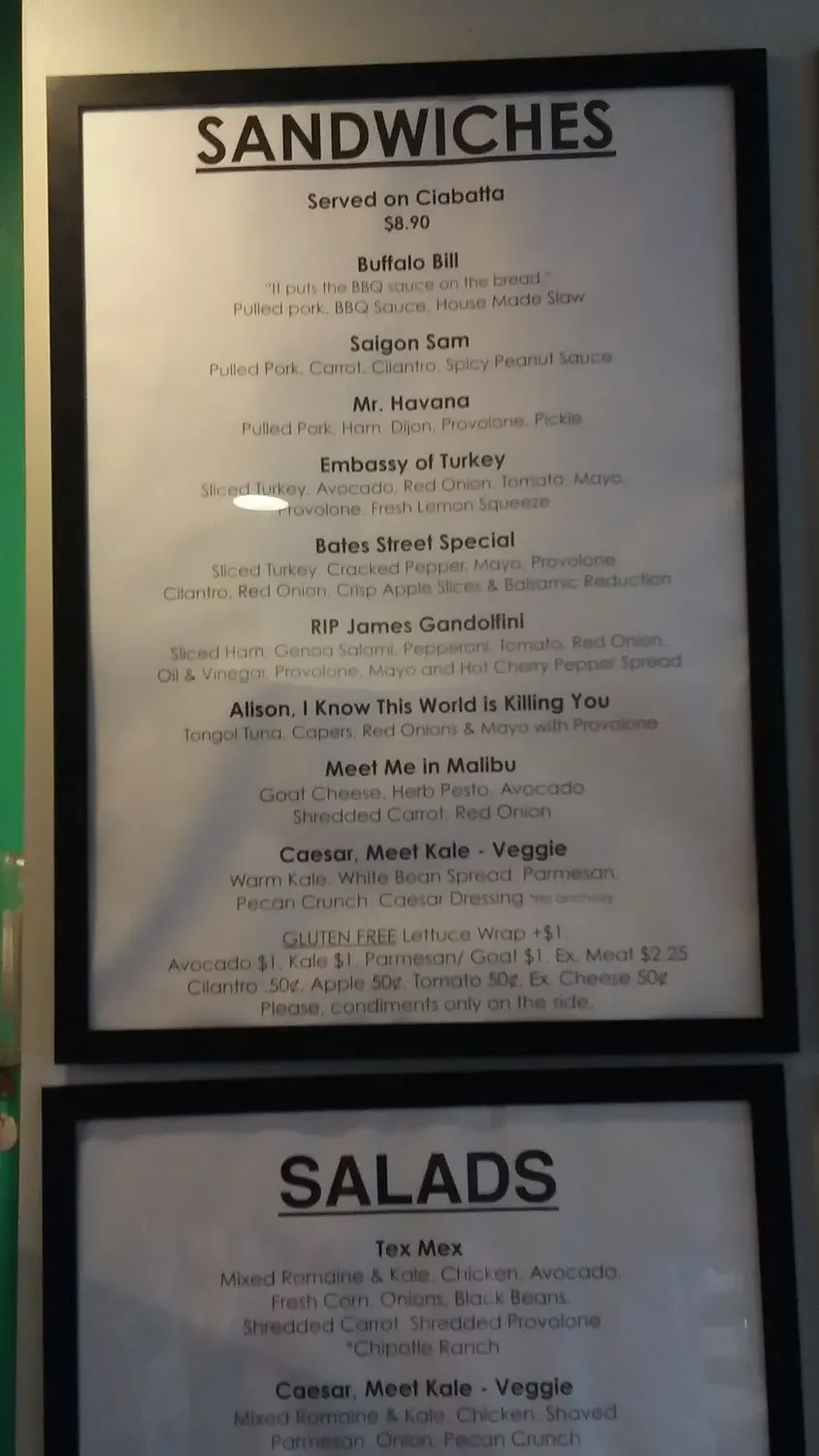 Menu 6