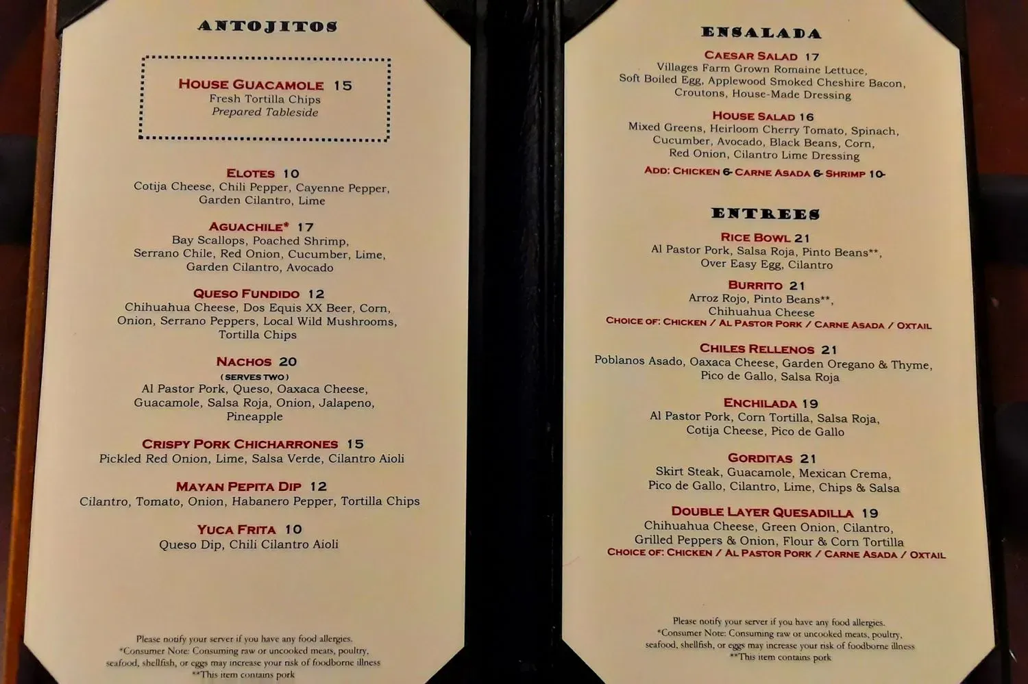 Menu 3