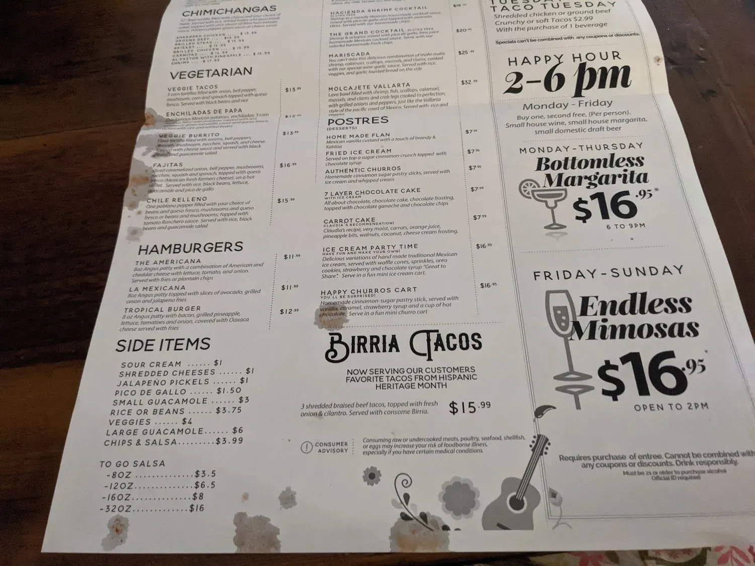 Menu 6