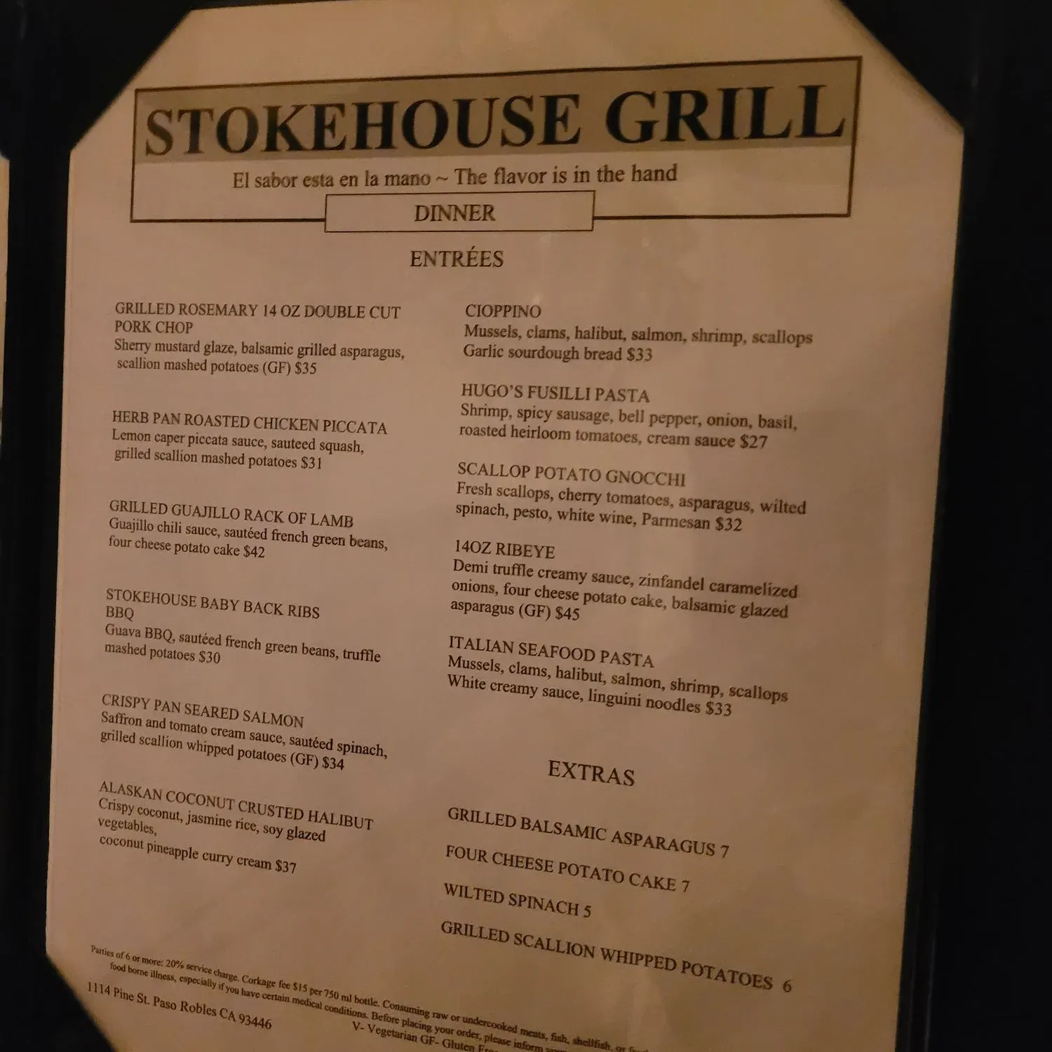 Menu 6