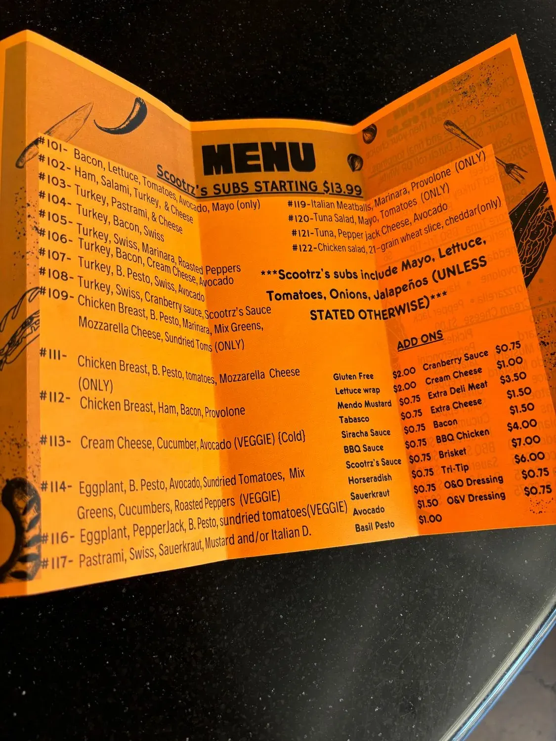 Menu 3