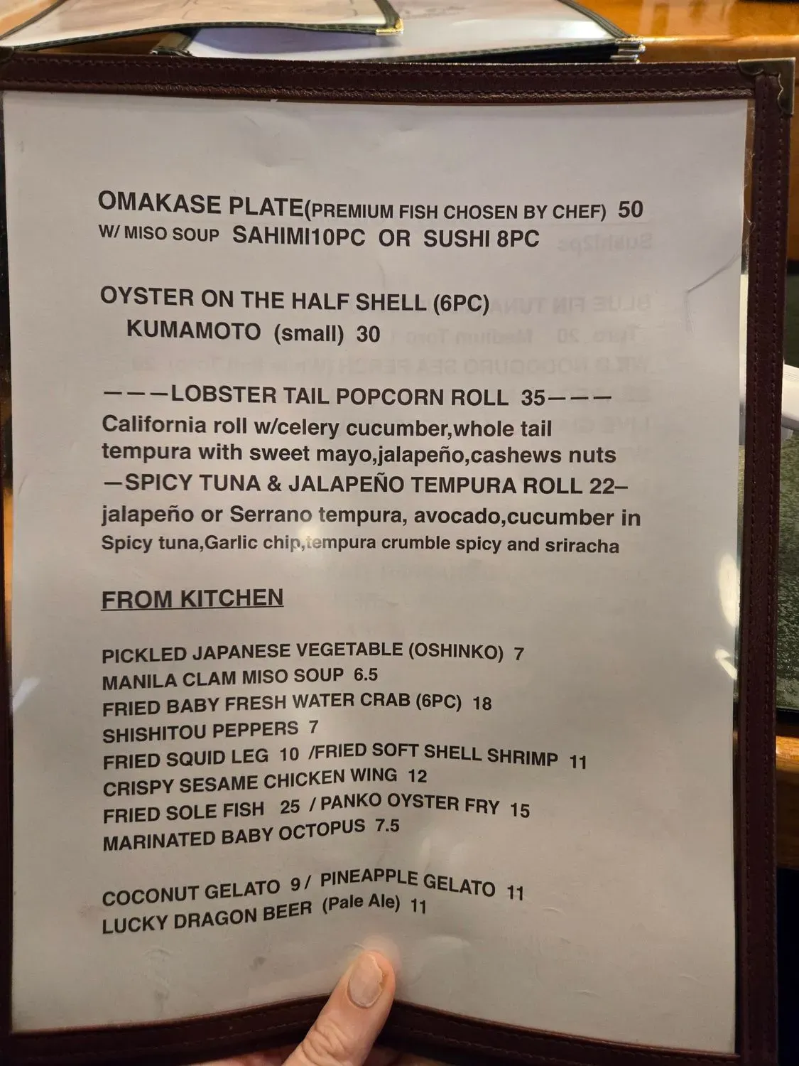 Menu 6