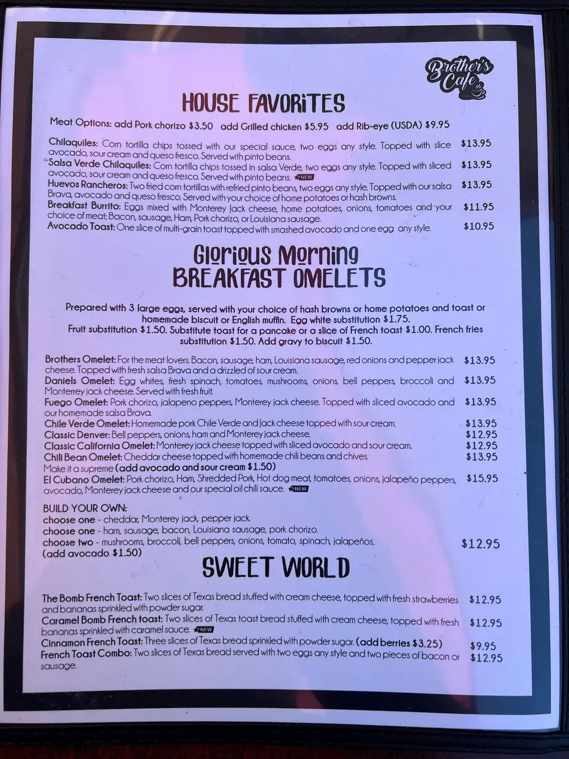 Menu 3