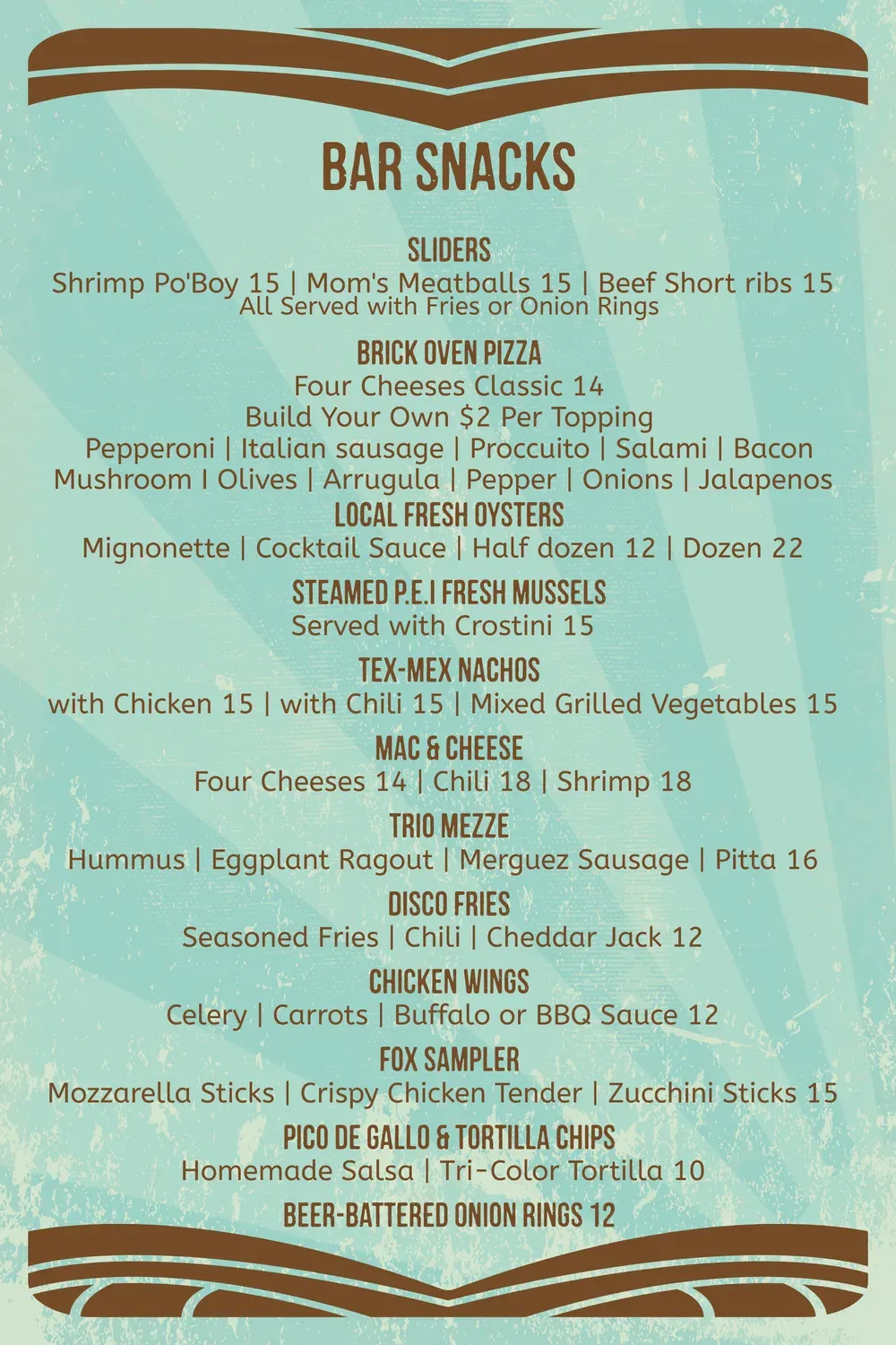 Menu 6