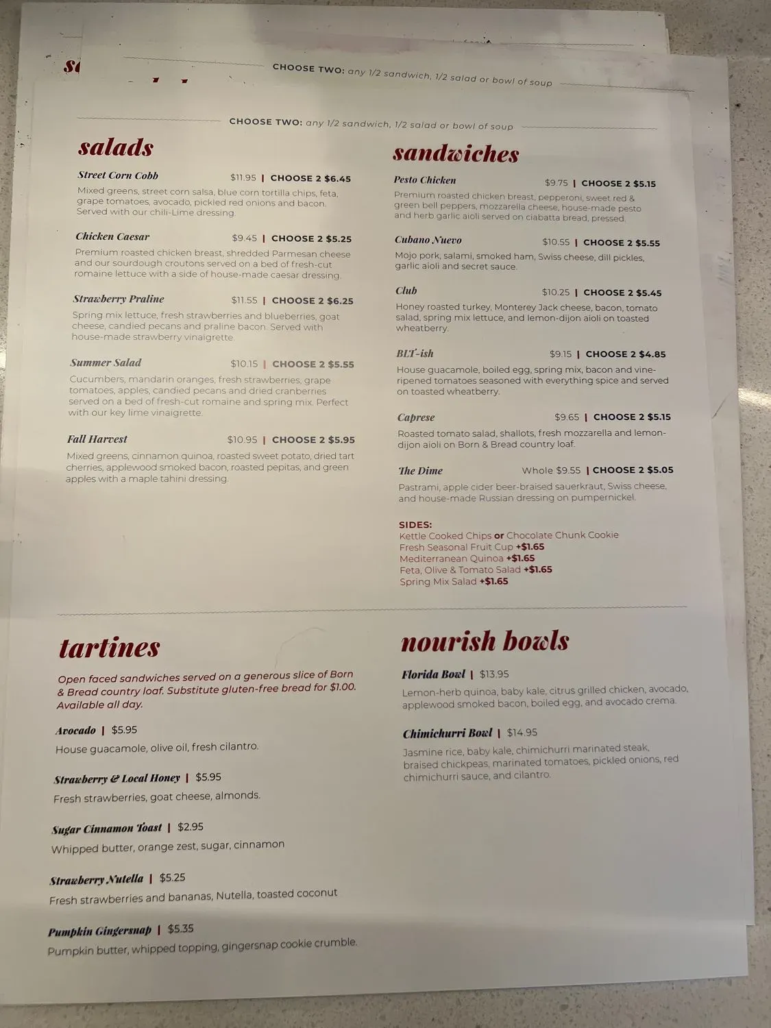 Menu 3