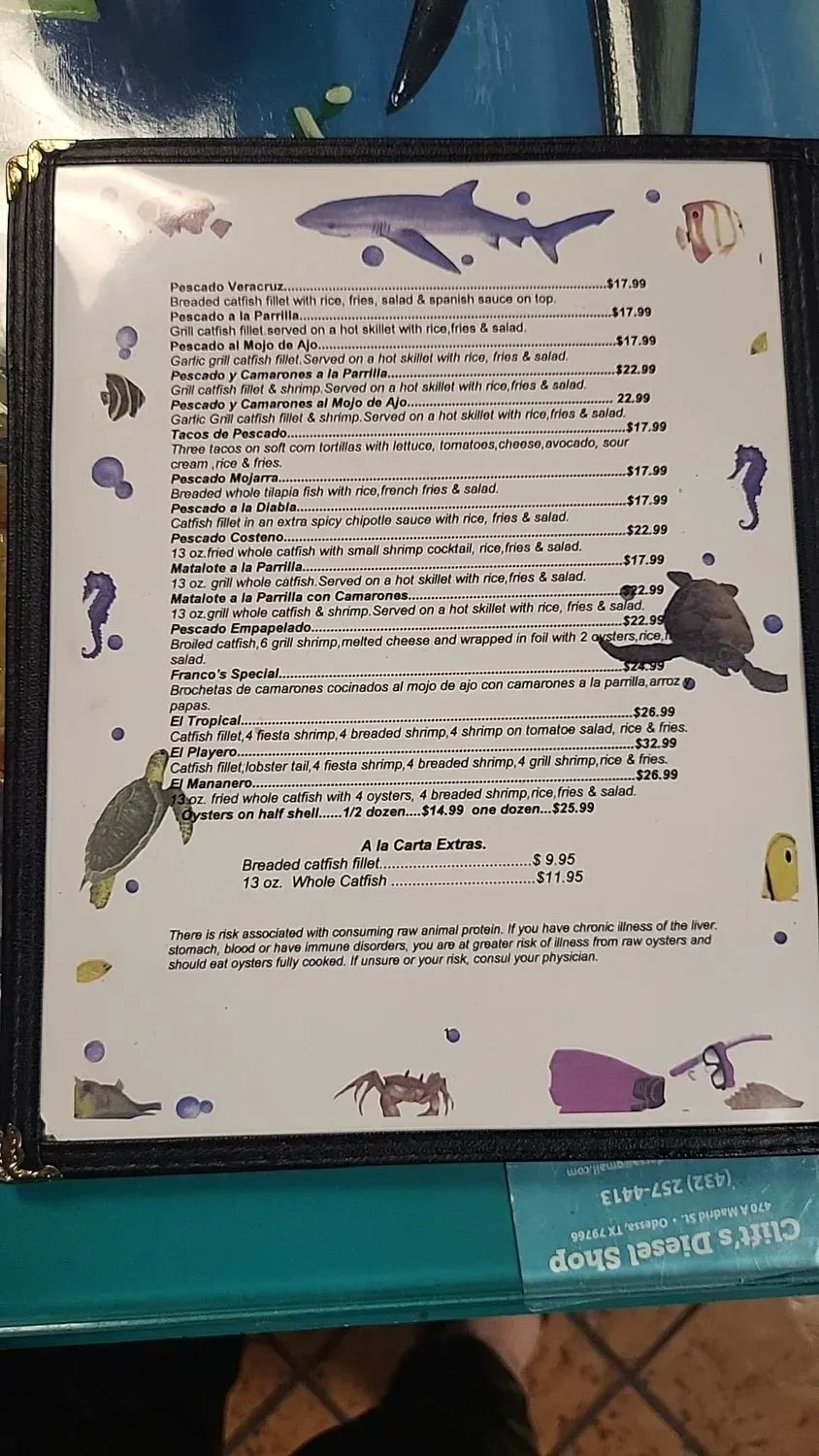 Menu 3