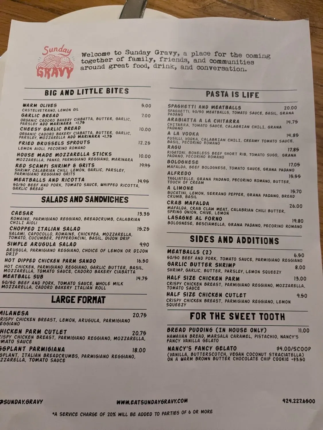 Menu 3