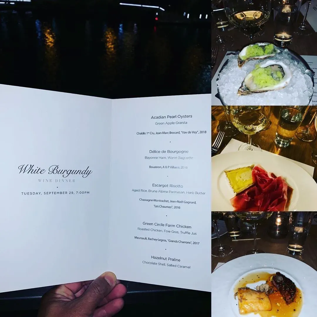 RPM Seafood Menu - Updated November 2025
