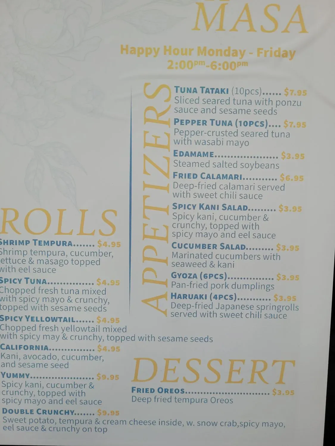 Menu 6